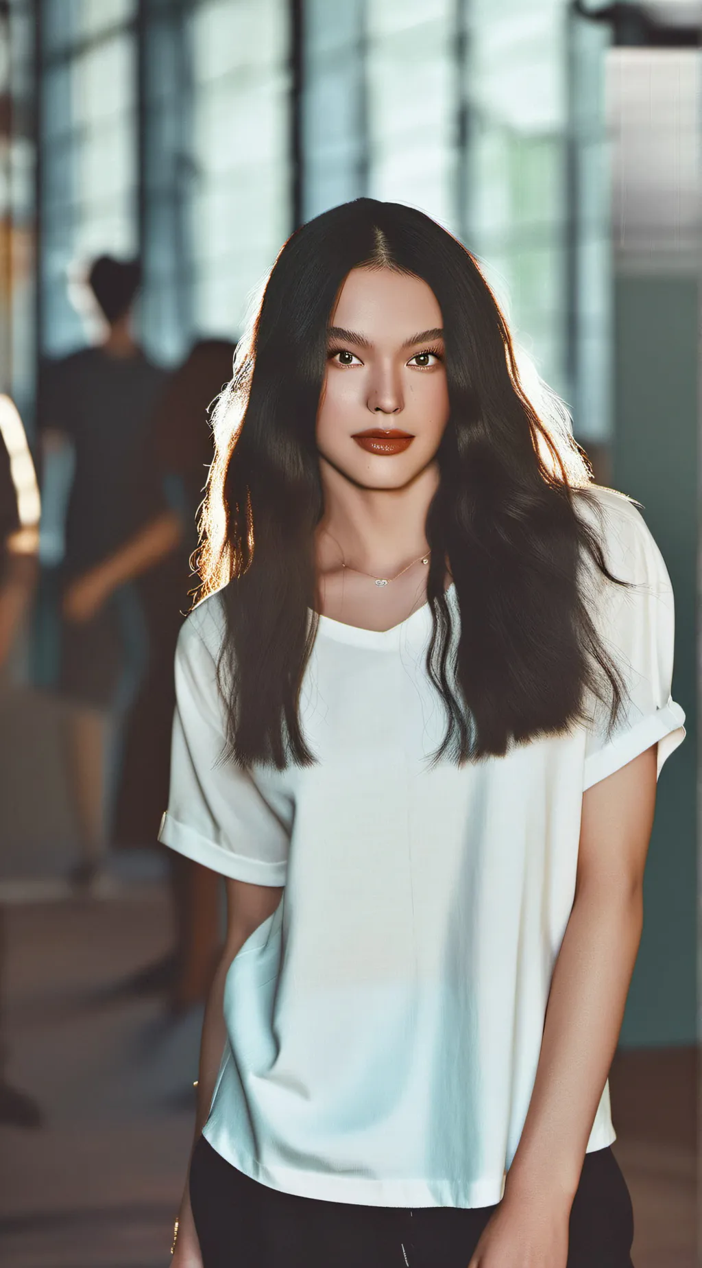 ai character: Olivia  rodrigo  background