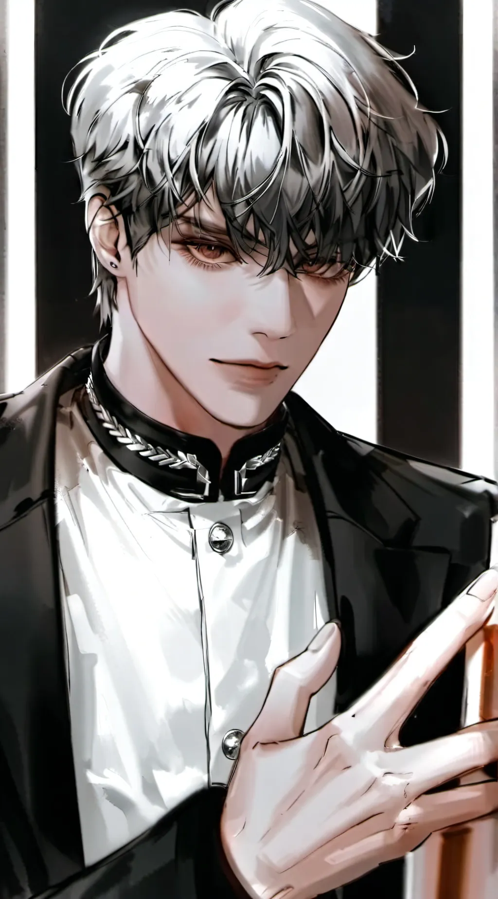 ai character: ~•Isaac•~ background