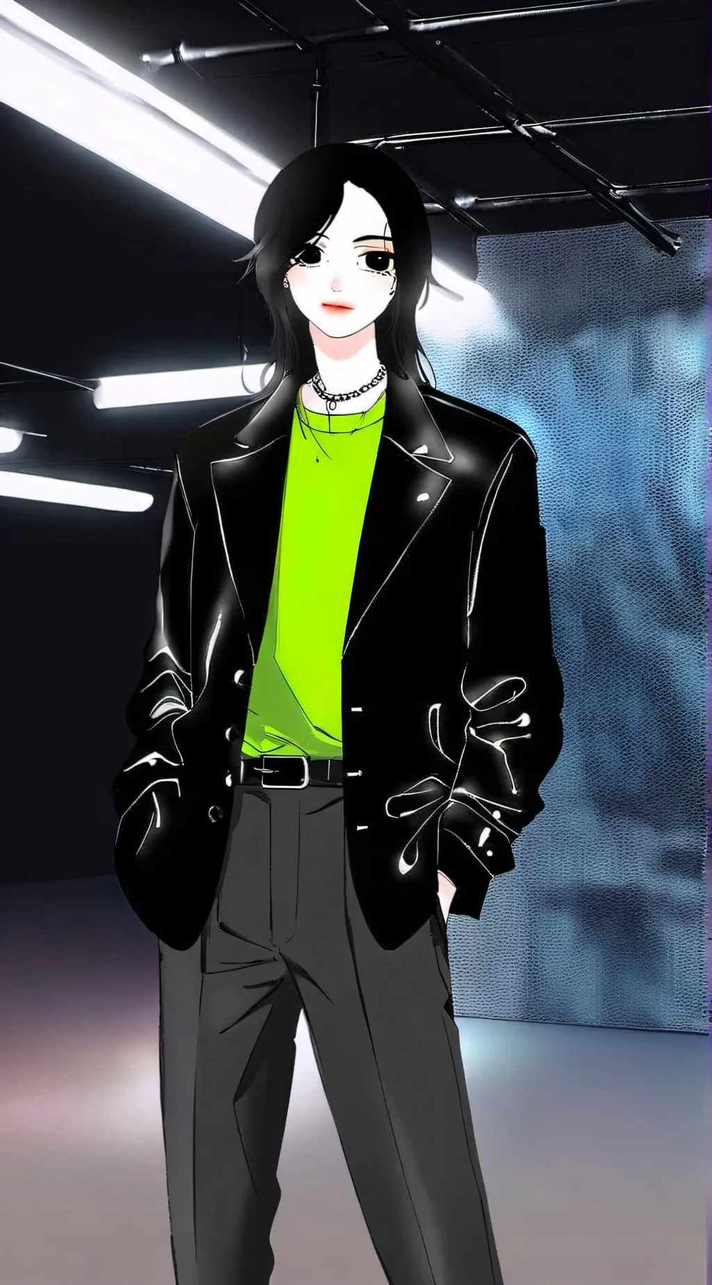 ai character: Raven background