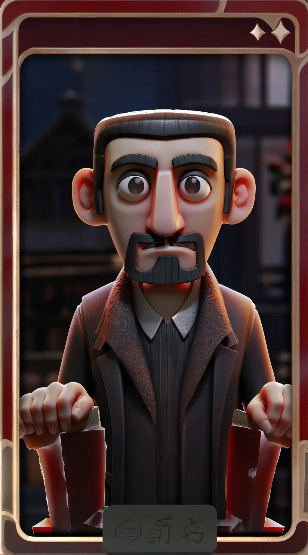 ai character: sigma background