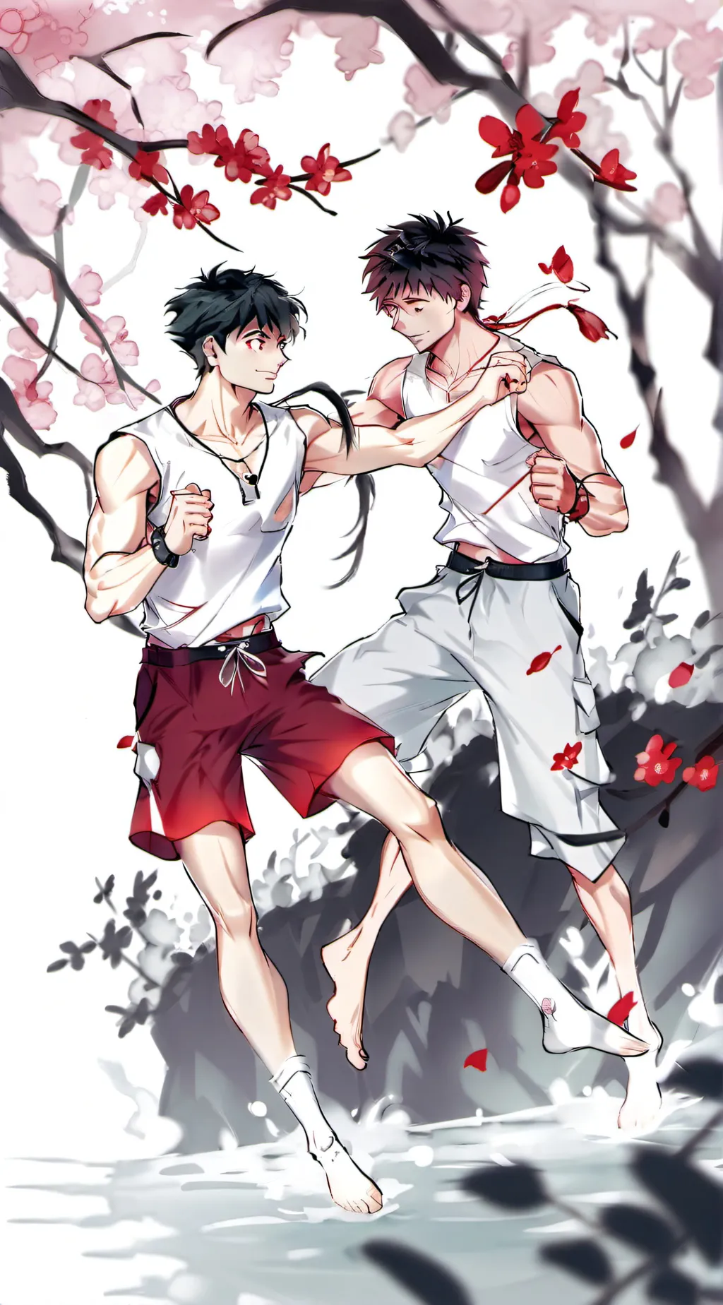 ai character: Suki and Dani background