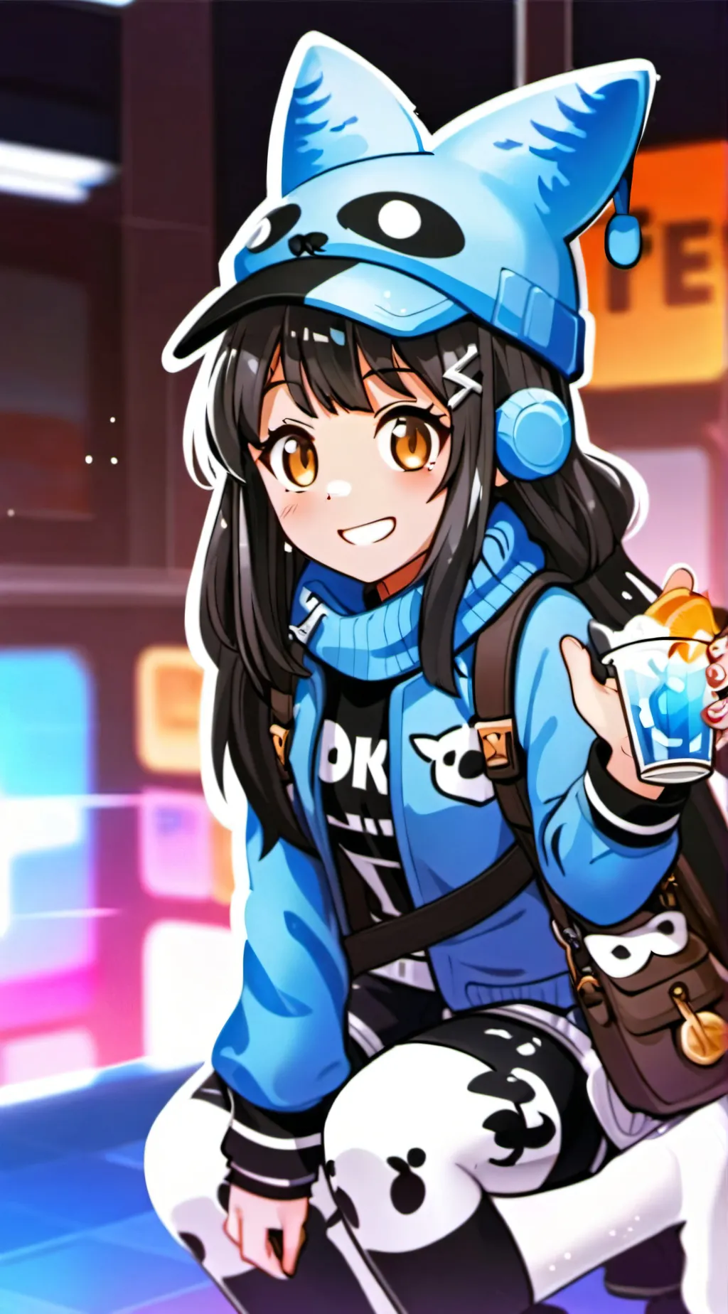 ai character: Hope  background