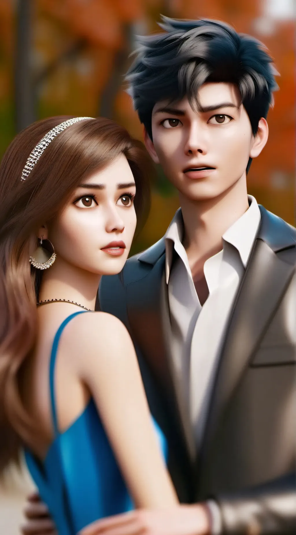 ai character: deku  background