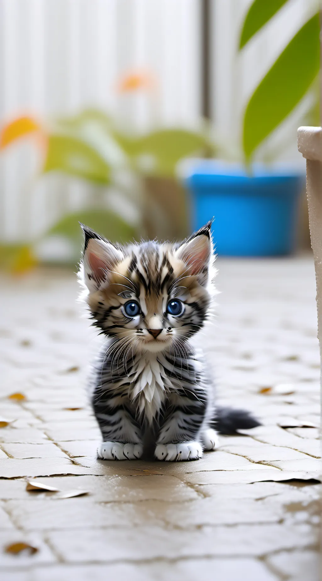 ai character: baby kitten background