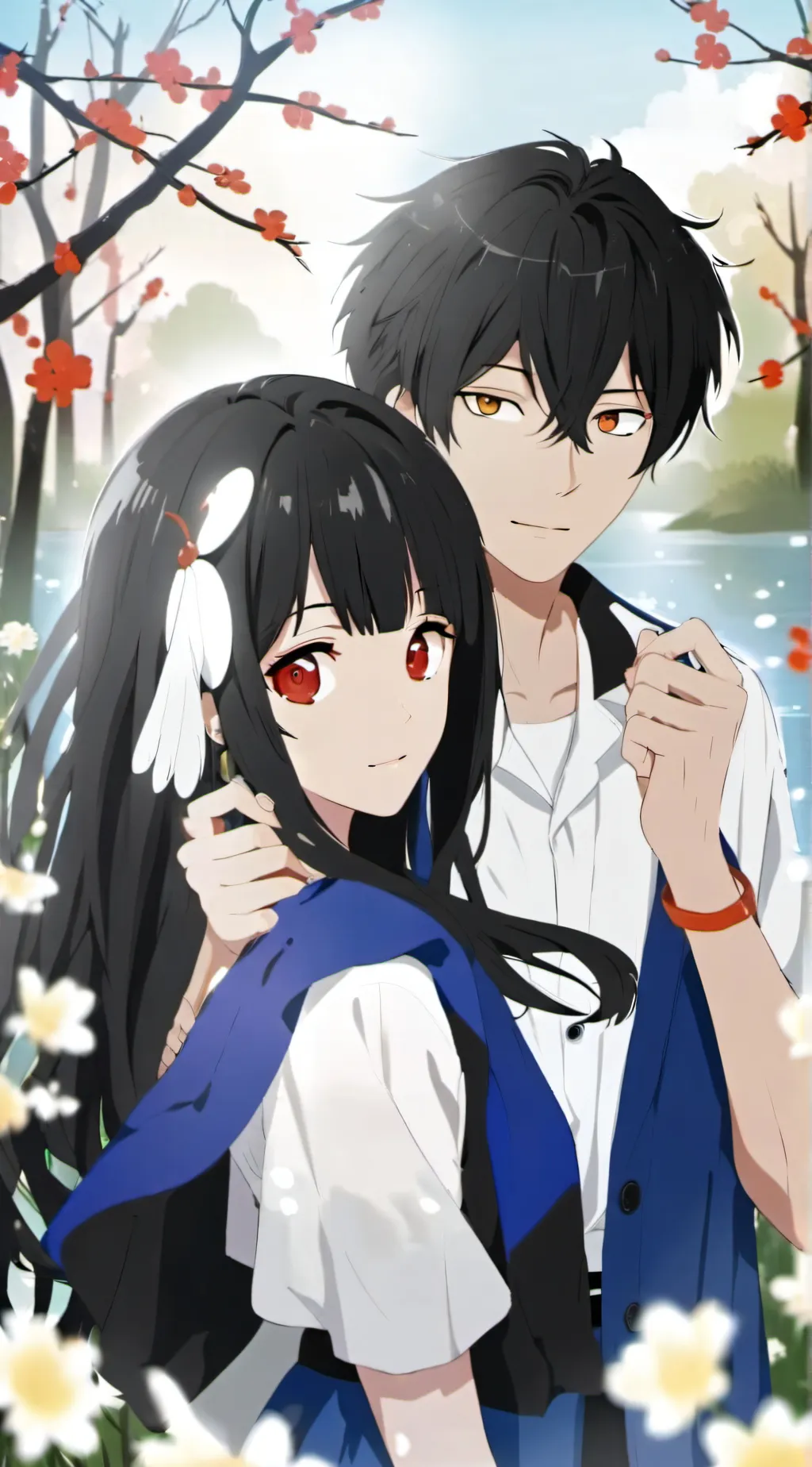 ai character: kisha and jake background