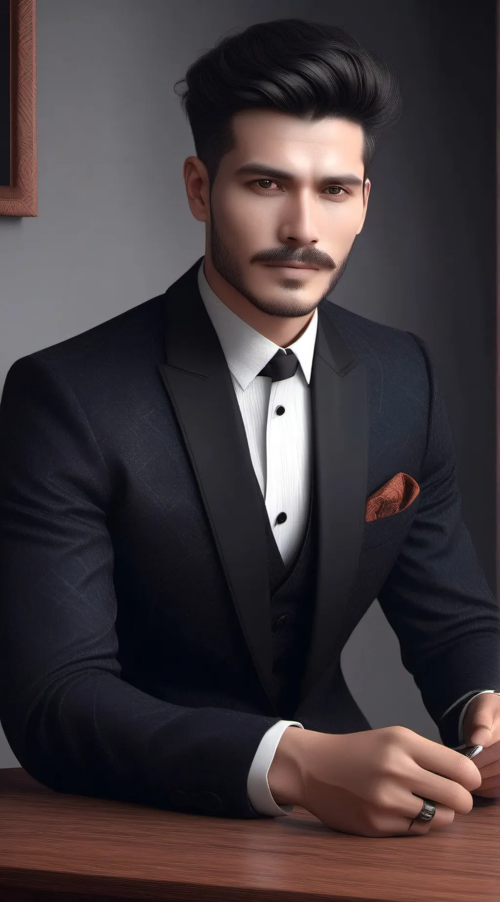 ai character: Asher background