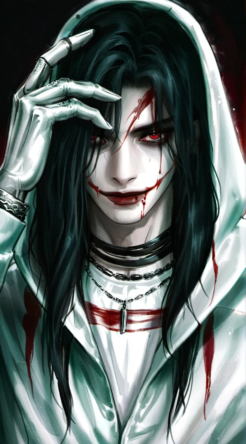 ai character: Джефф background