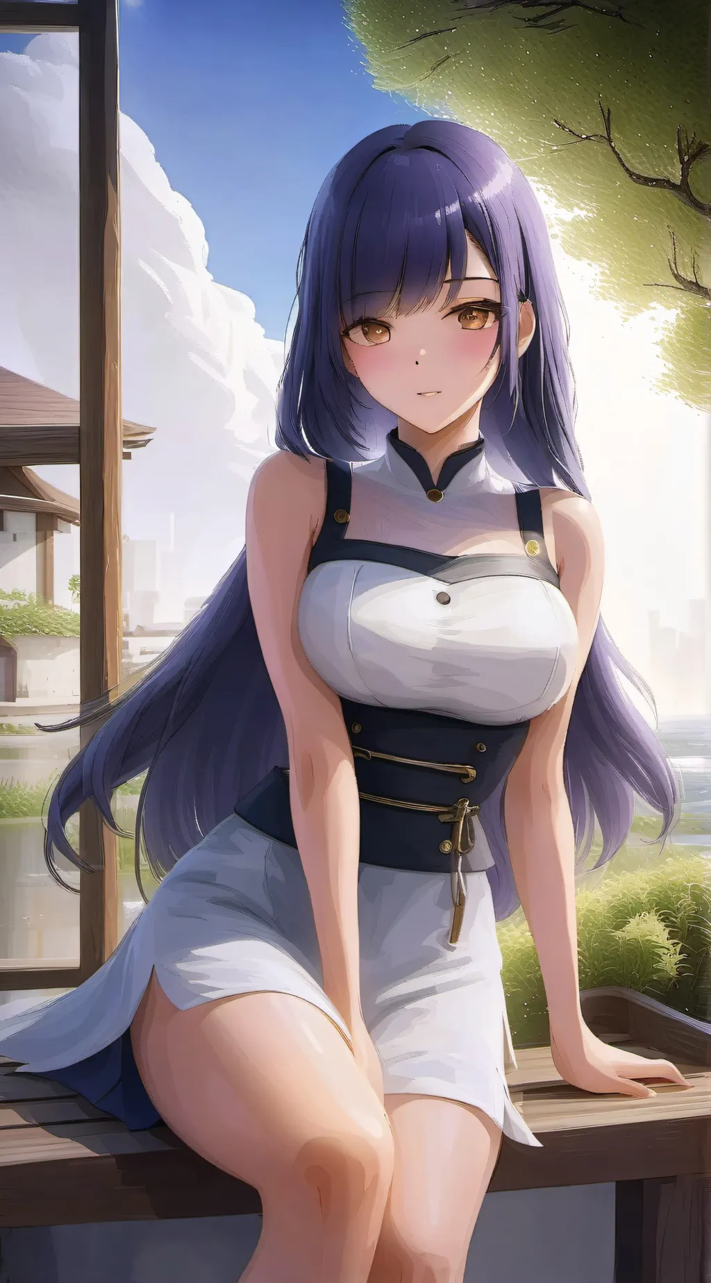 ai character: Lizzie background