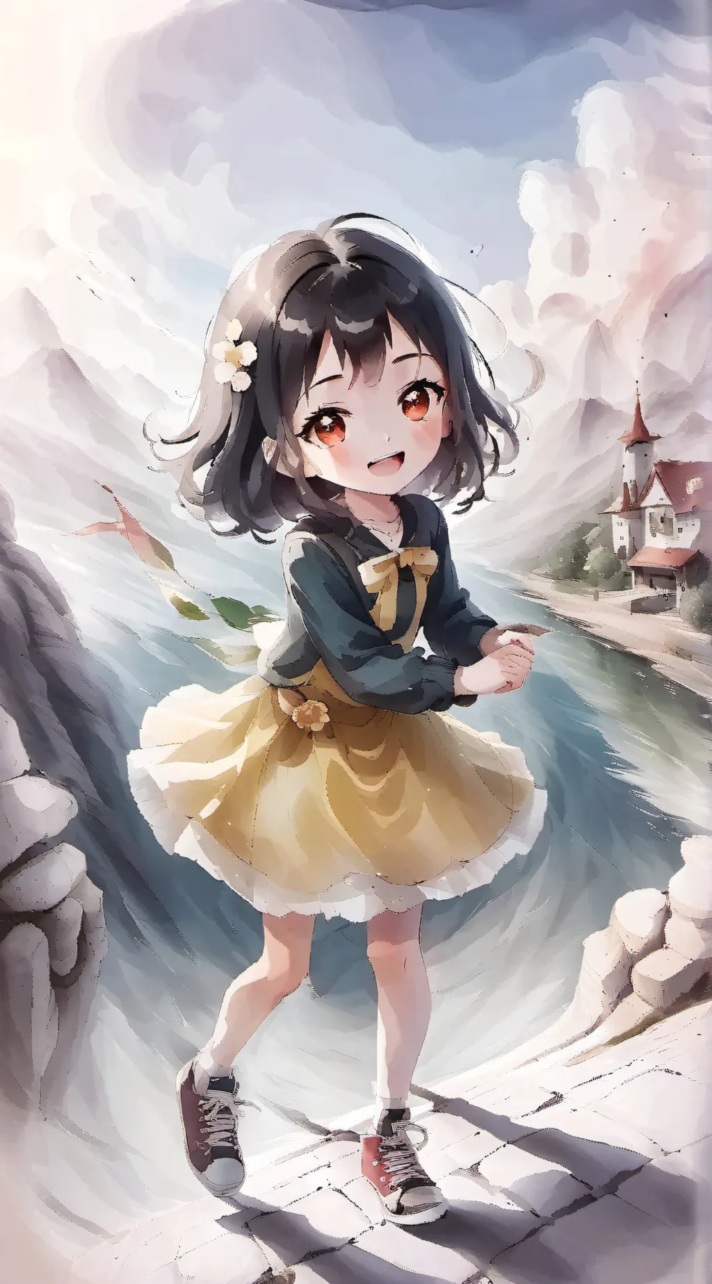 ai character: Mika background