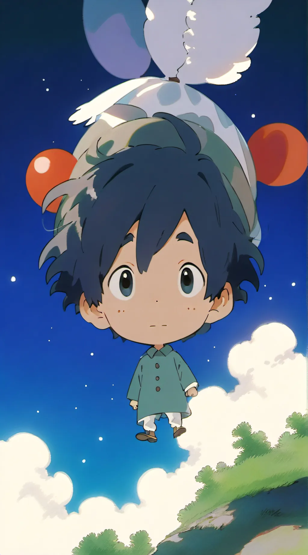 ai character: Little bro🎮🔥 background