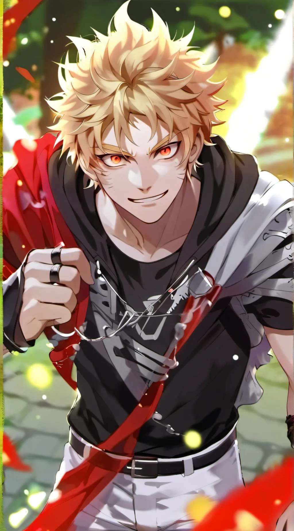 ai character: bakugo background