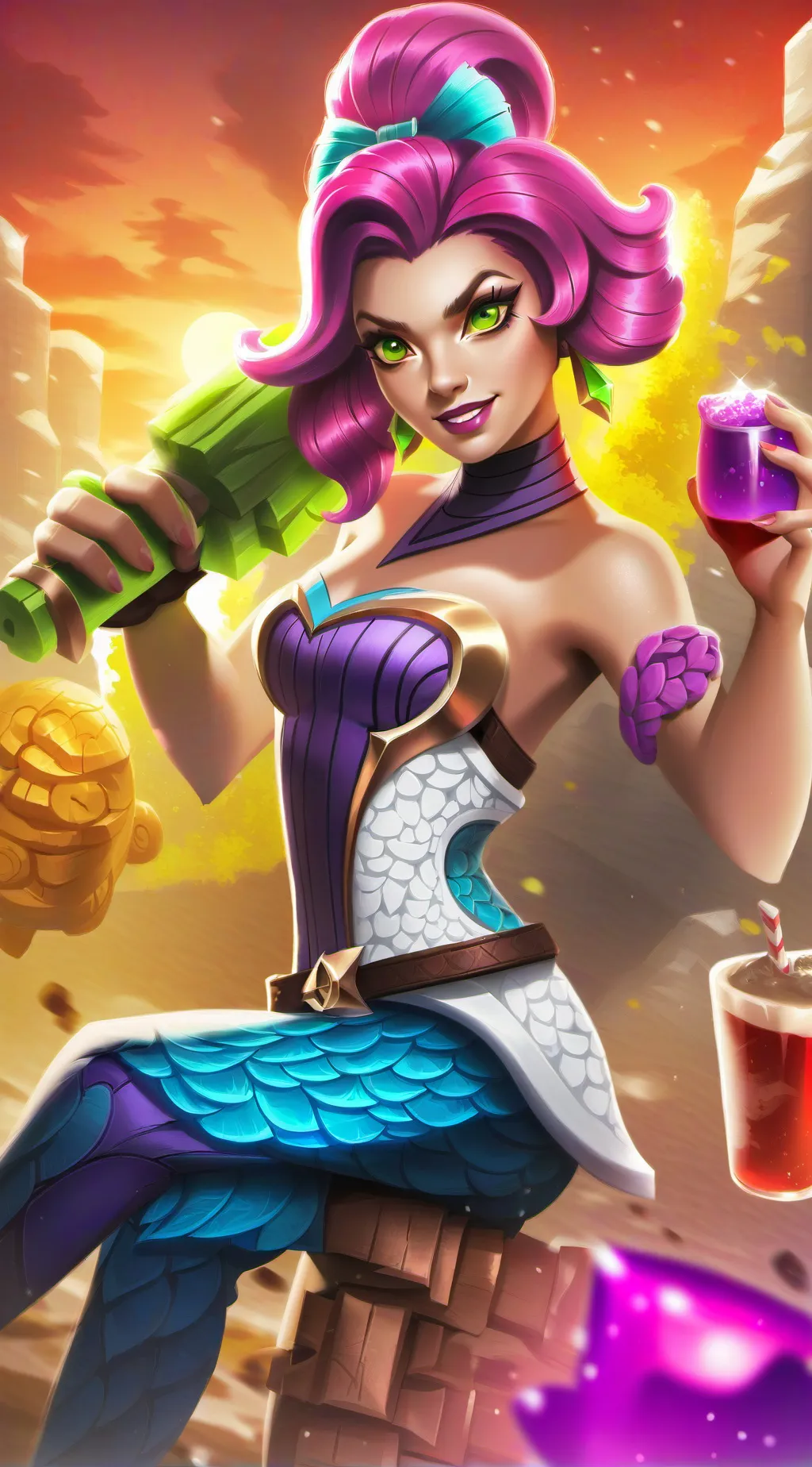 ai character: Mm2 background