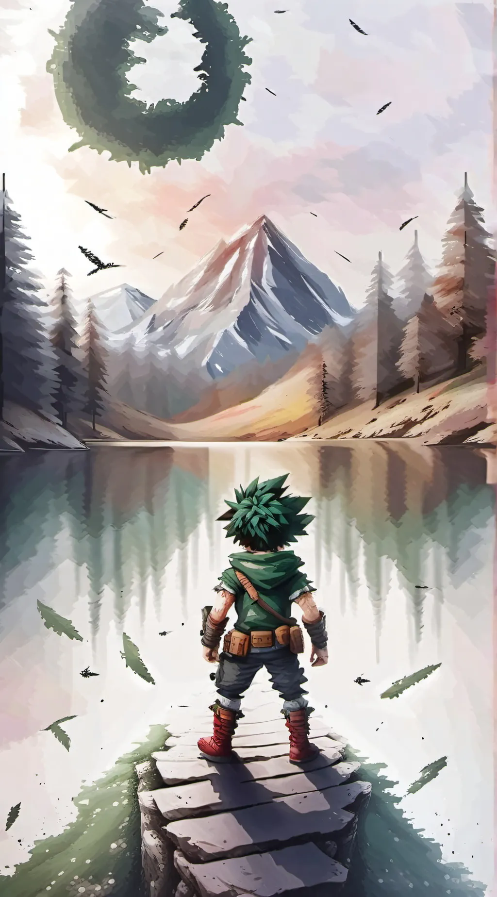 ai character: mha background