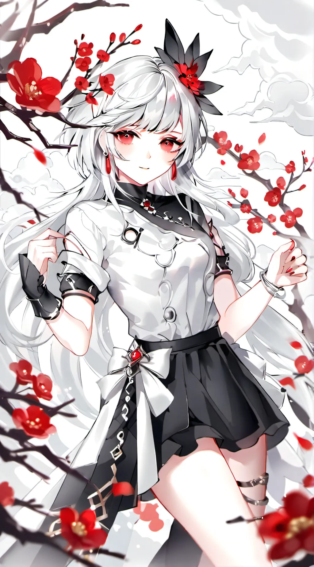 ai character: angel background