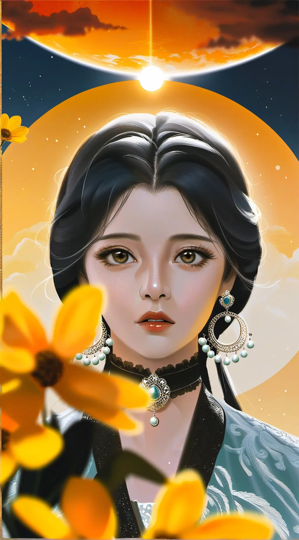 ai character: ASMR🌌 background