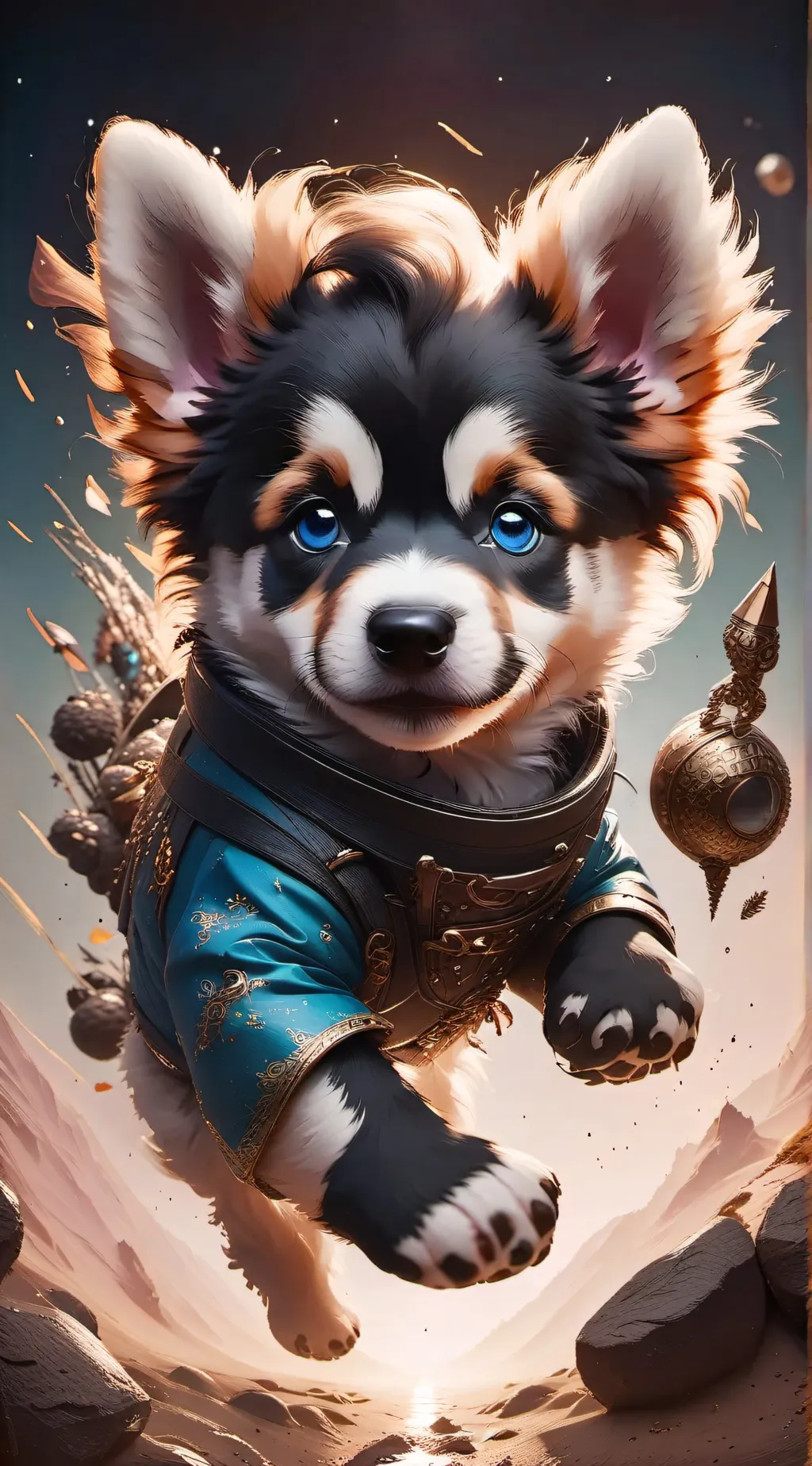 ai character: Max background