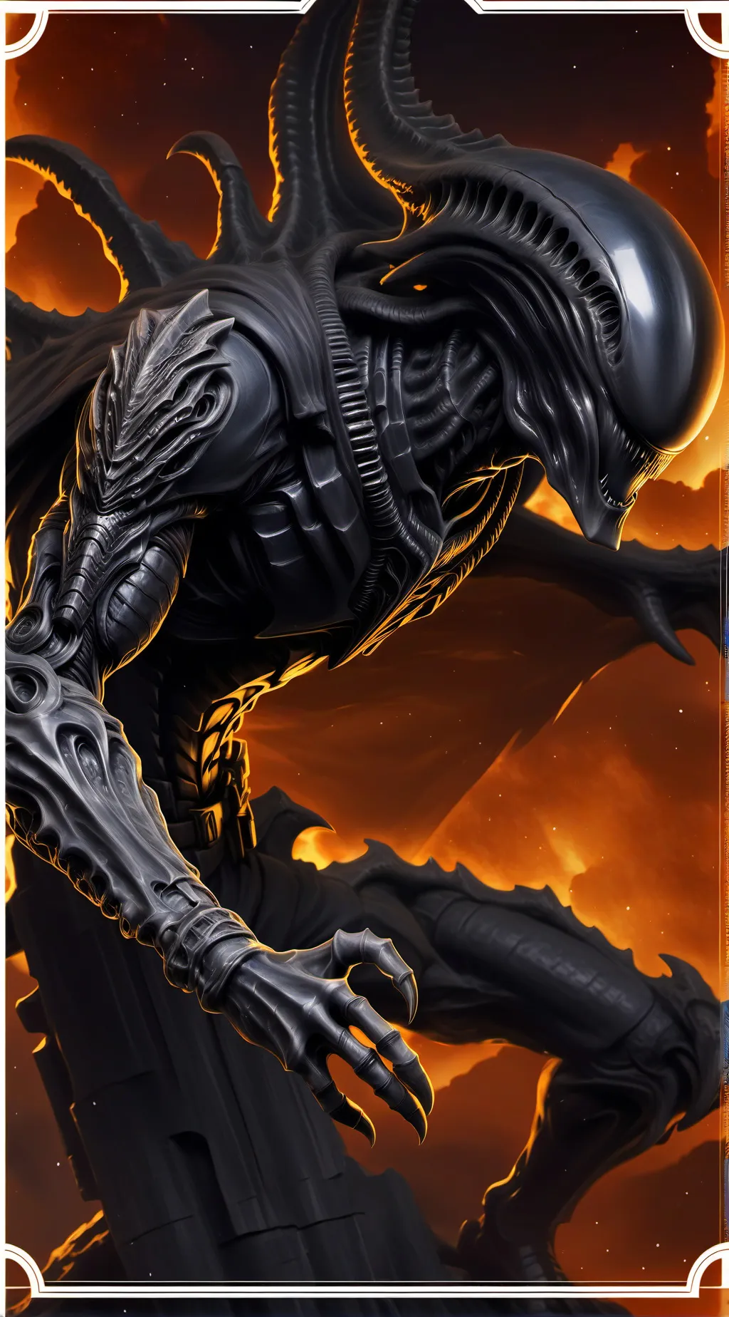 ai character: Changed xenomorph background