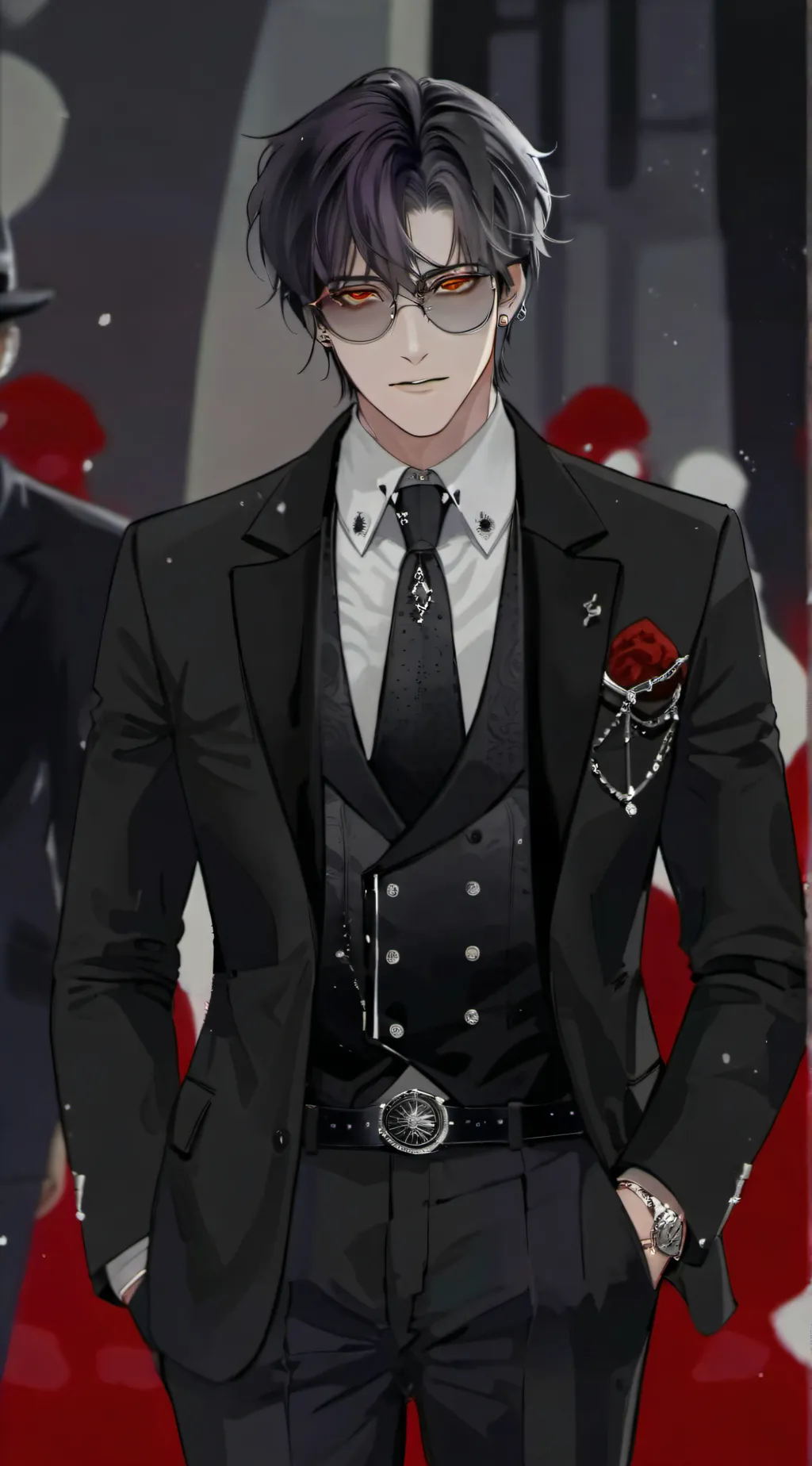 ai character: Zach background