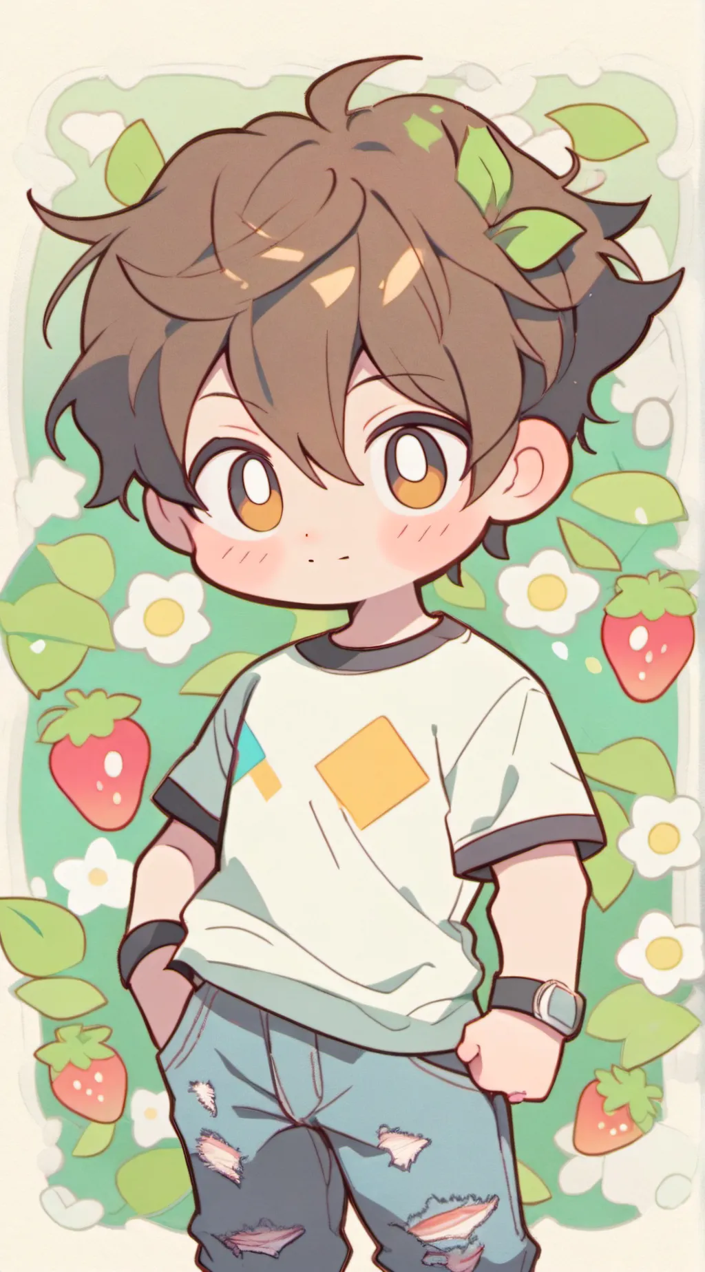 ai character: Chris background