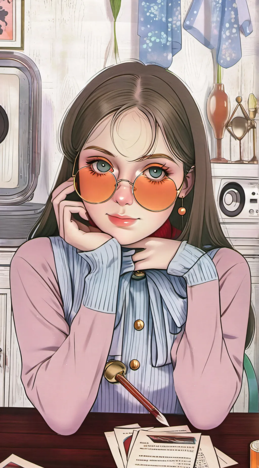 ai character: Skz background