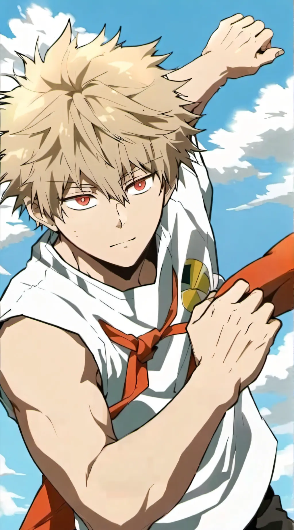 ai character: Bakugo background