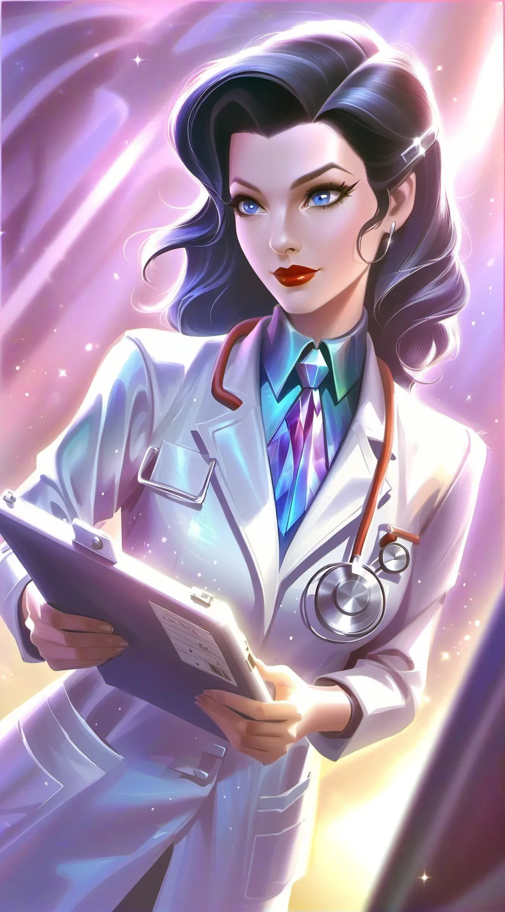 ai character: therapy background