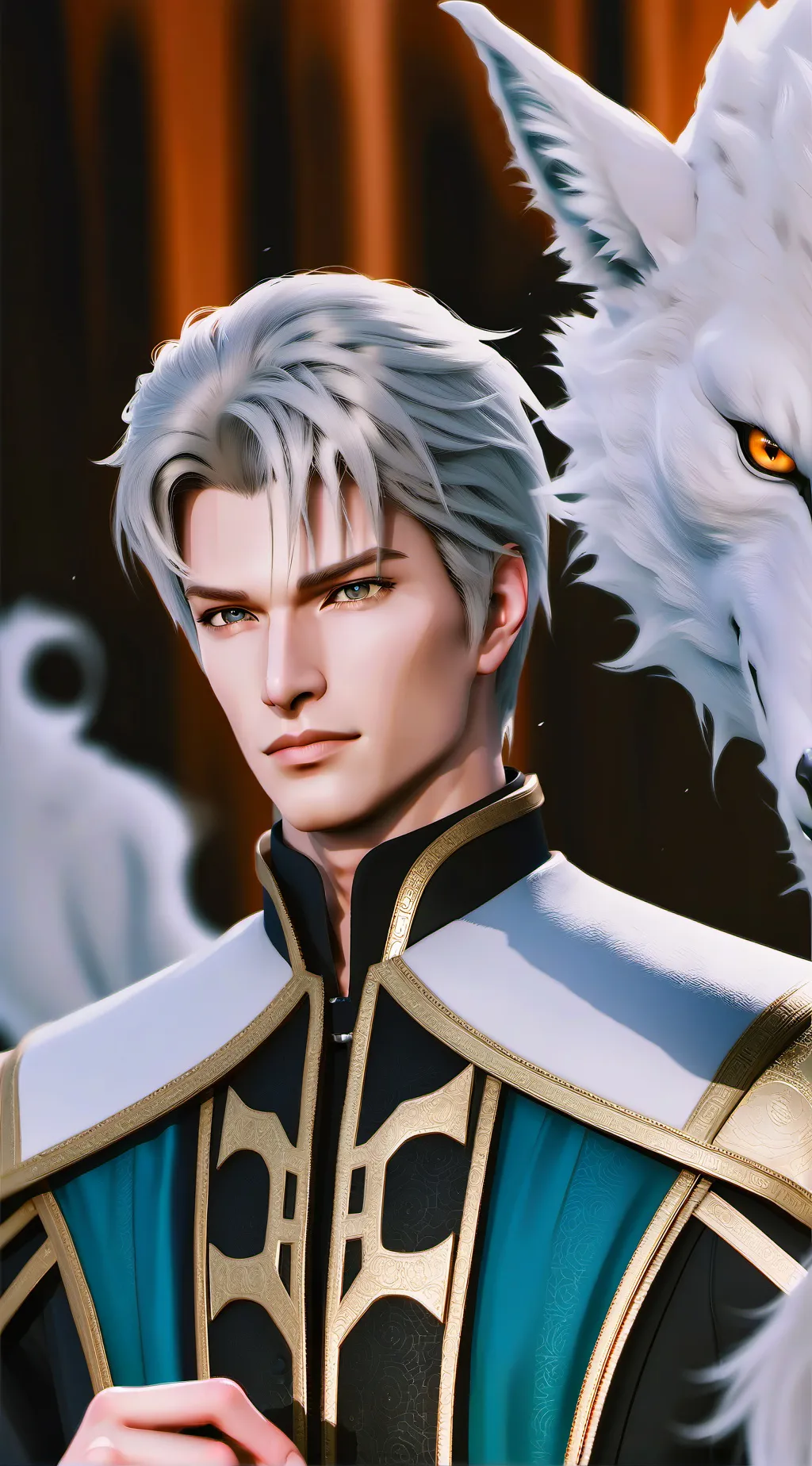 ai character: King Edgar background