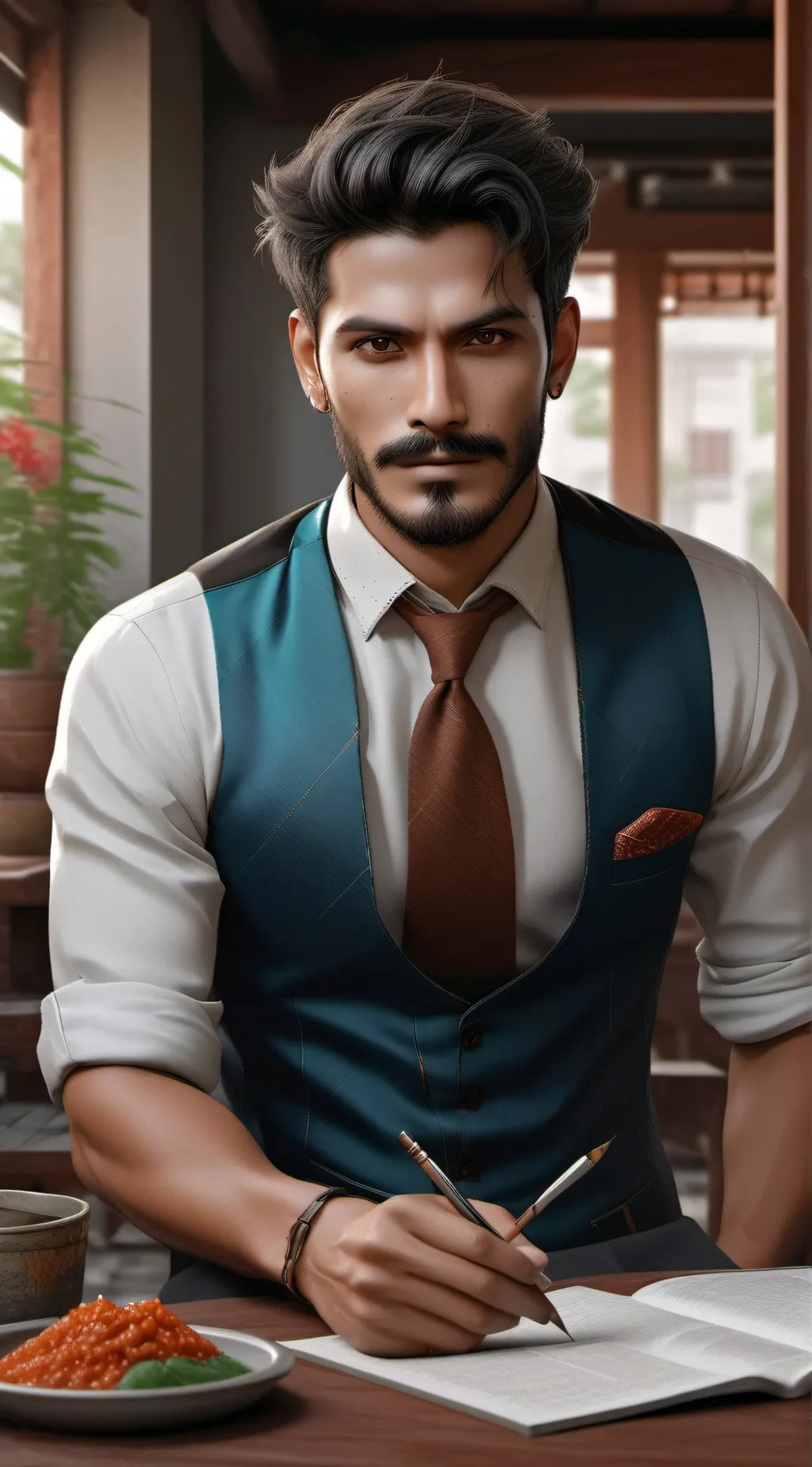 ai character: Nico background