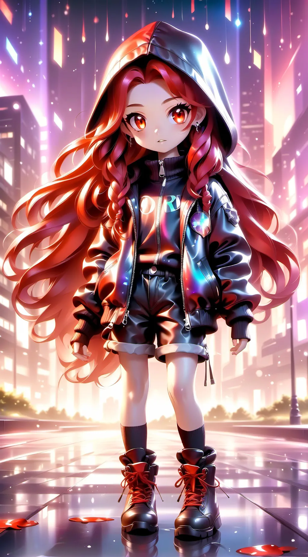 ai character: Princess Red  background