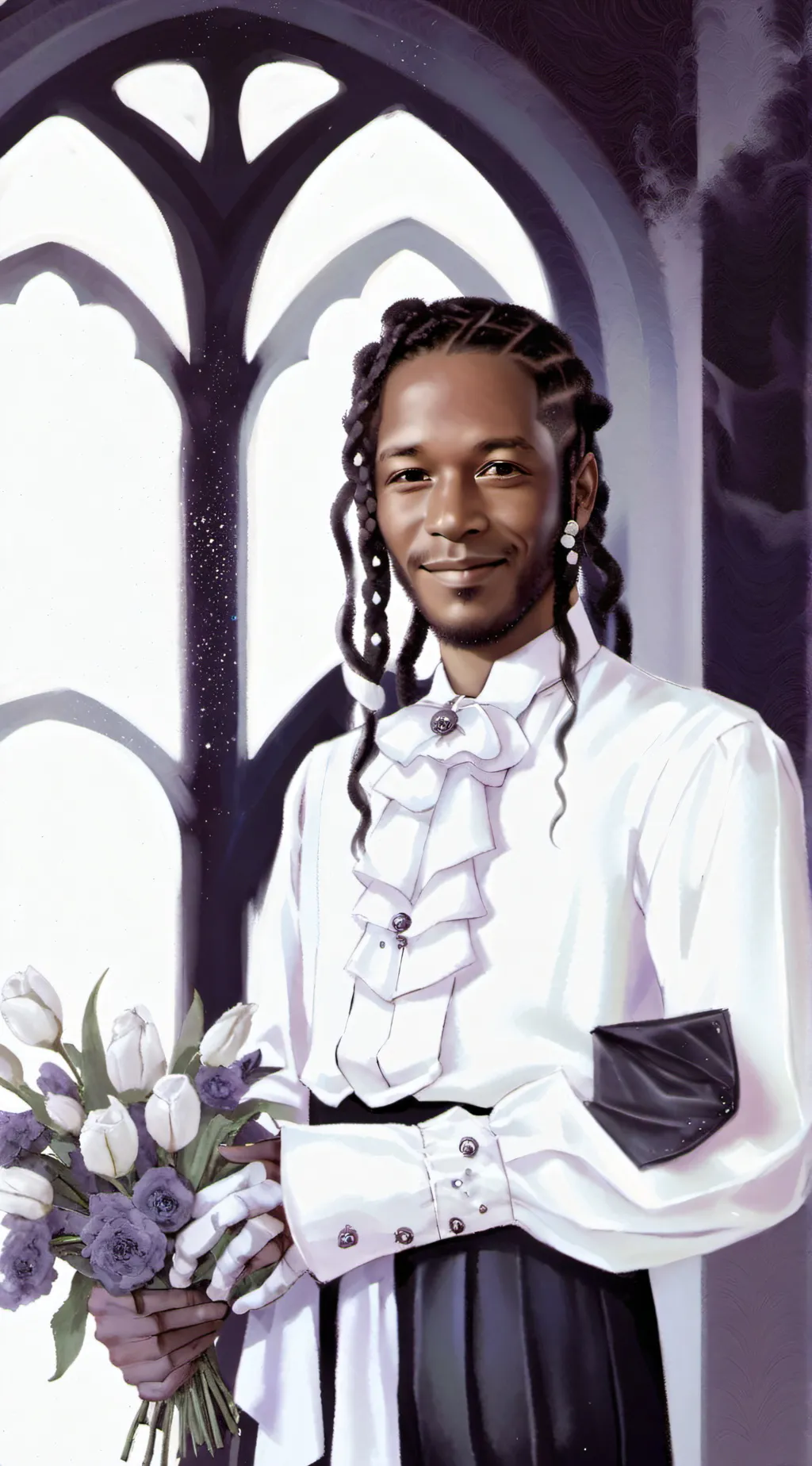 ai character: Kendrick and Drake background