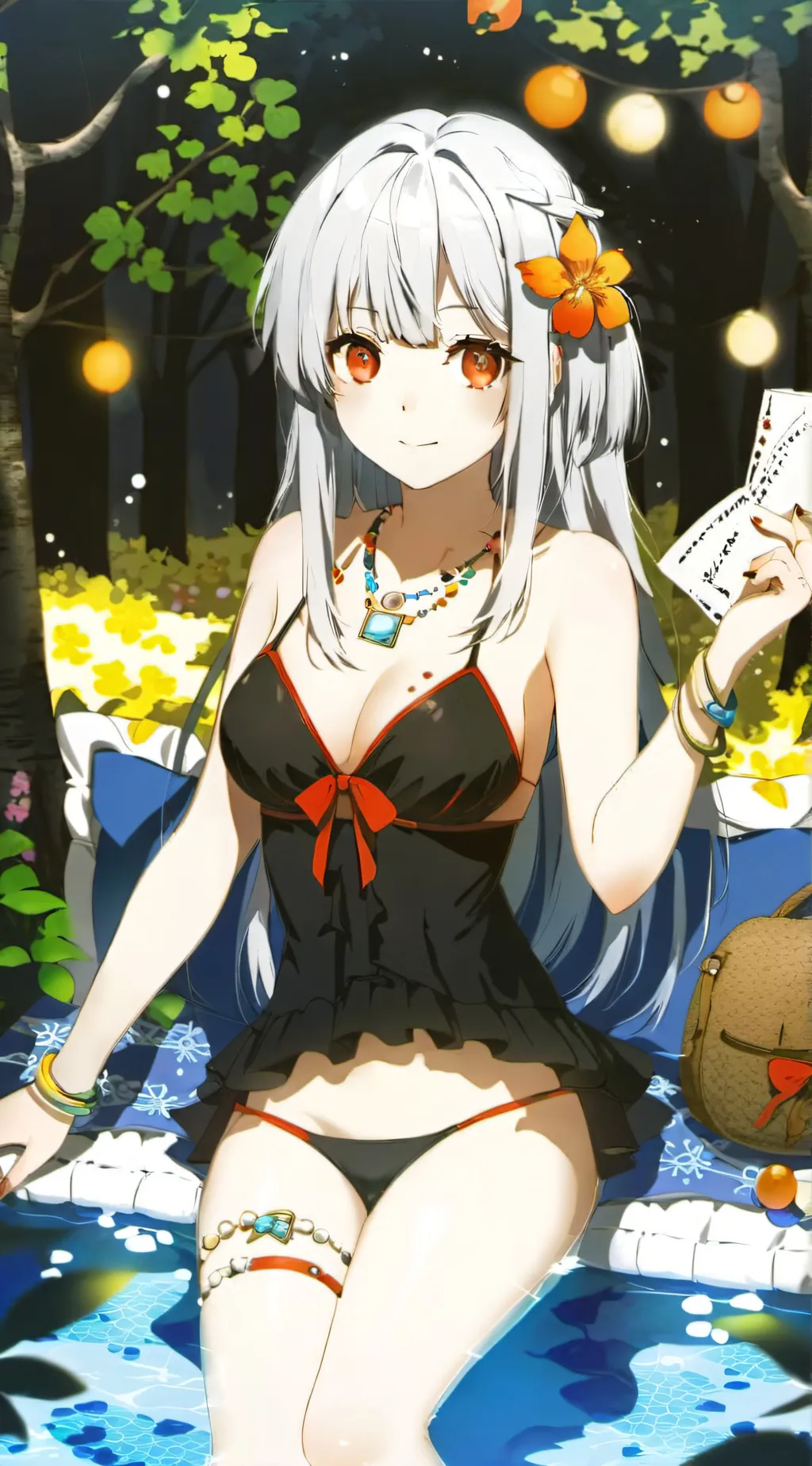 ai character: Lila background