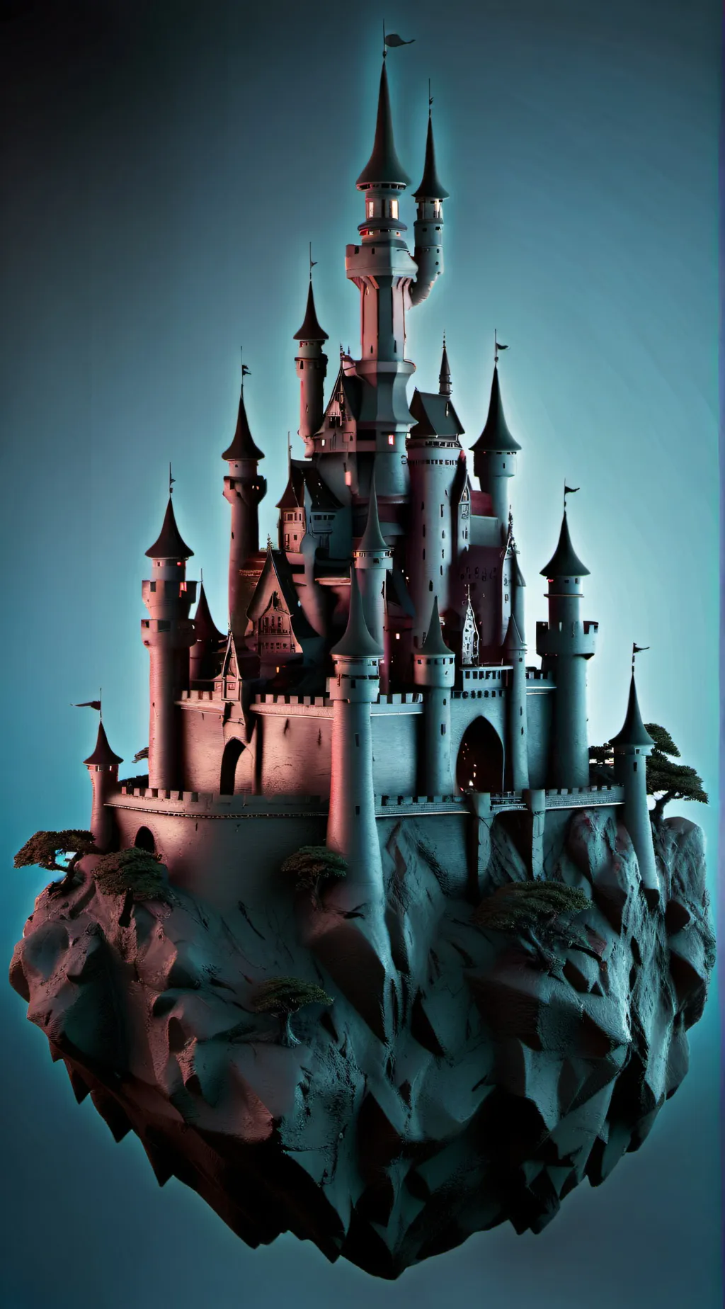 ai character: Castle background