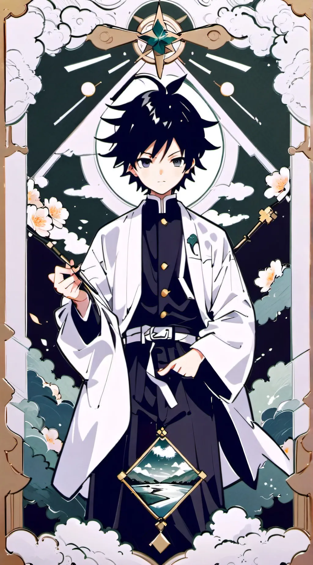 ai character: tomioka background