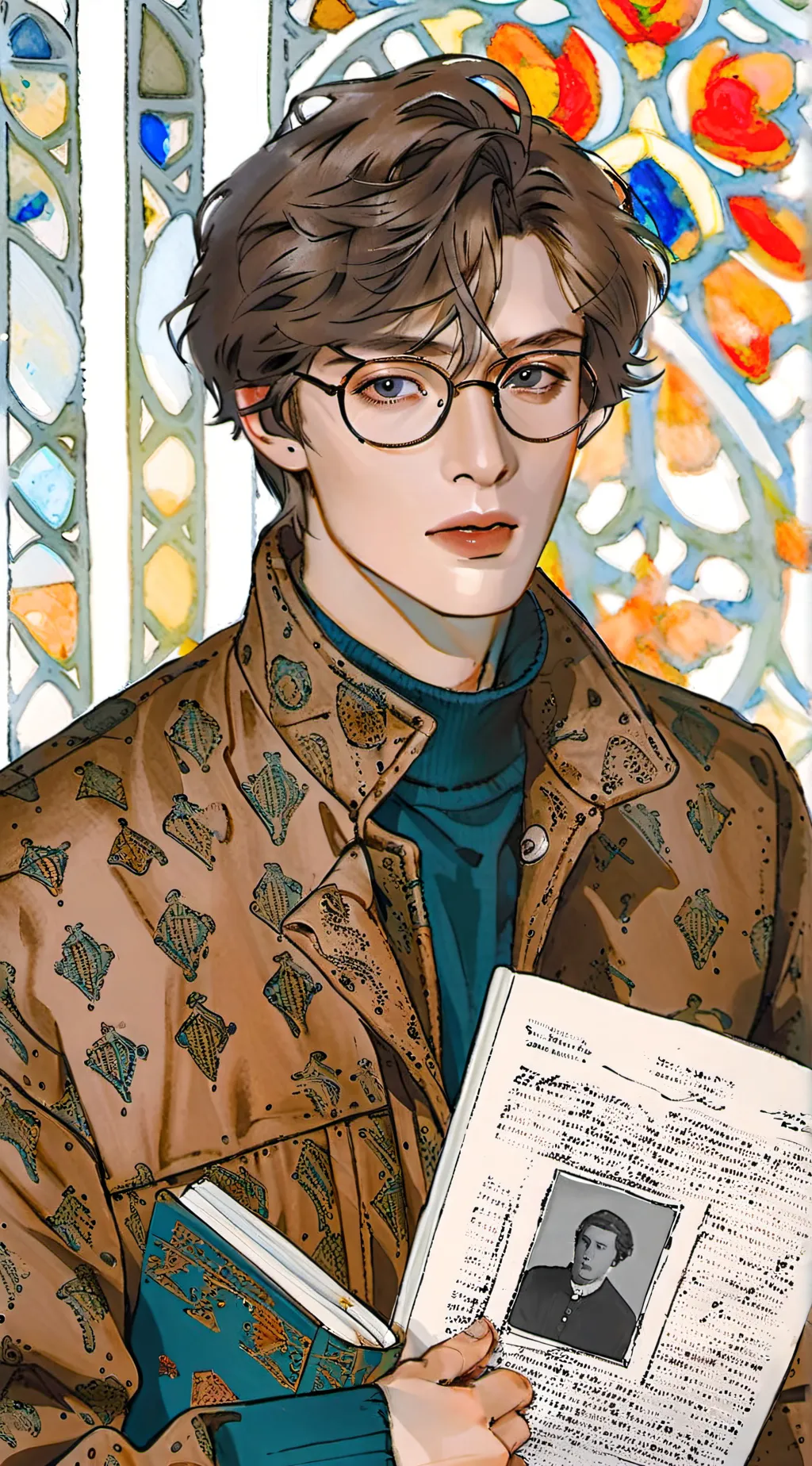 ai character: Adam background