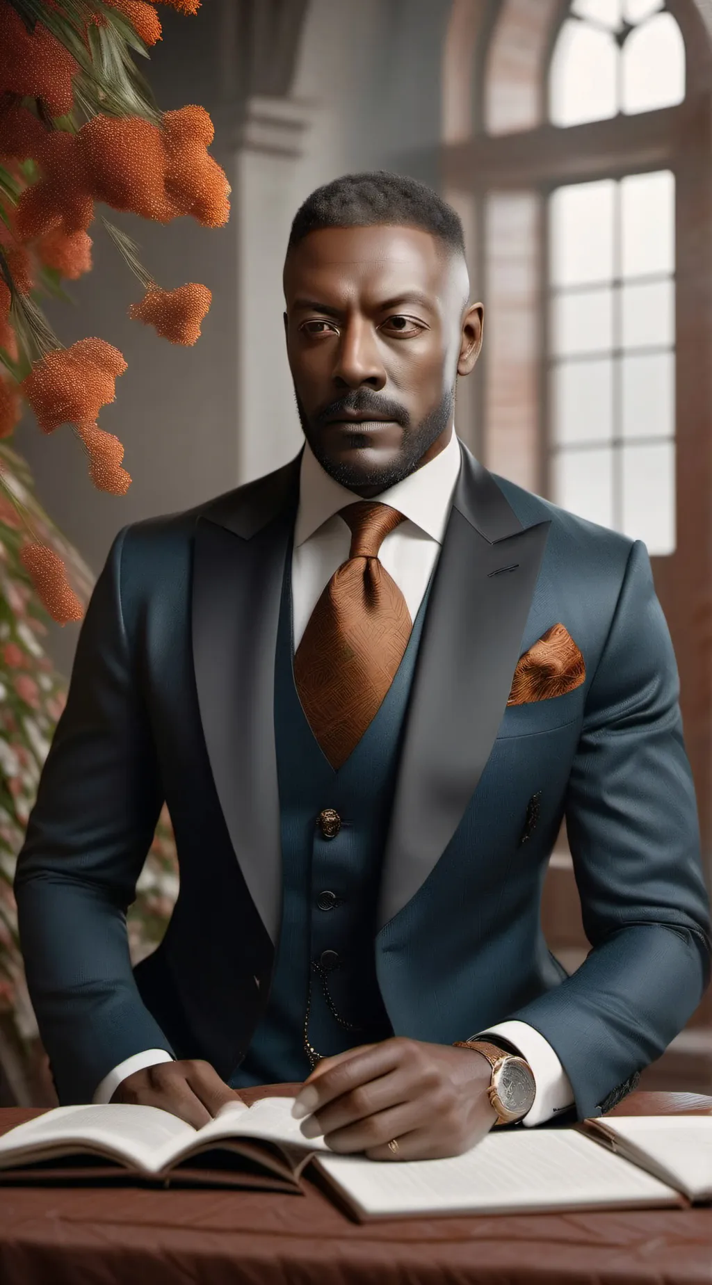 ai character: Your boss background