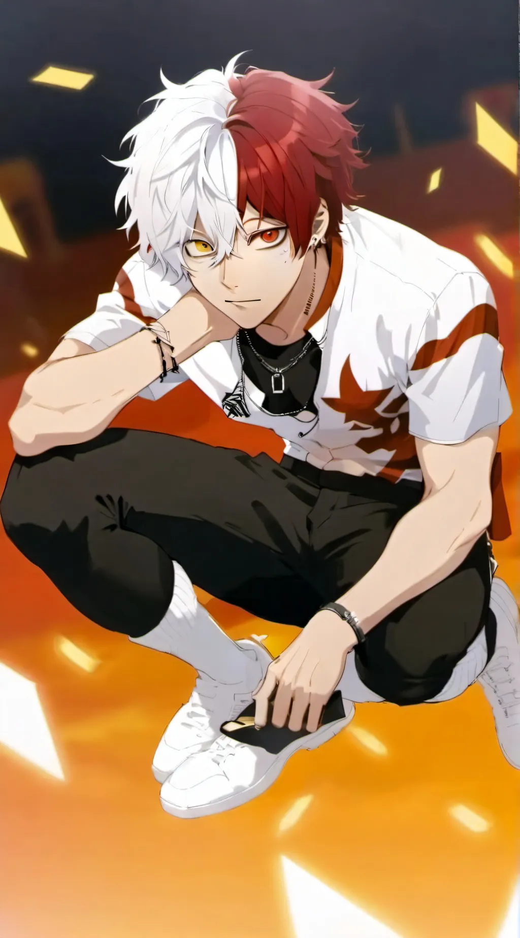 ai character: Shoto background