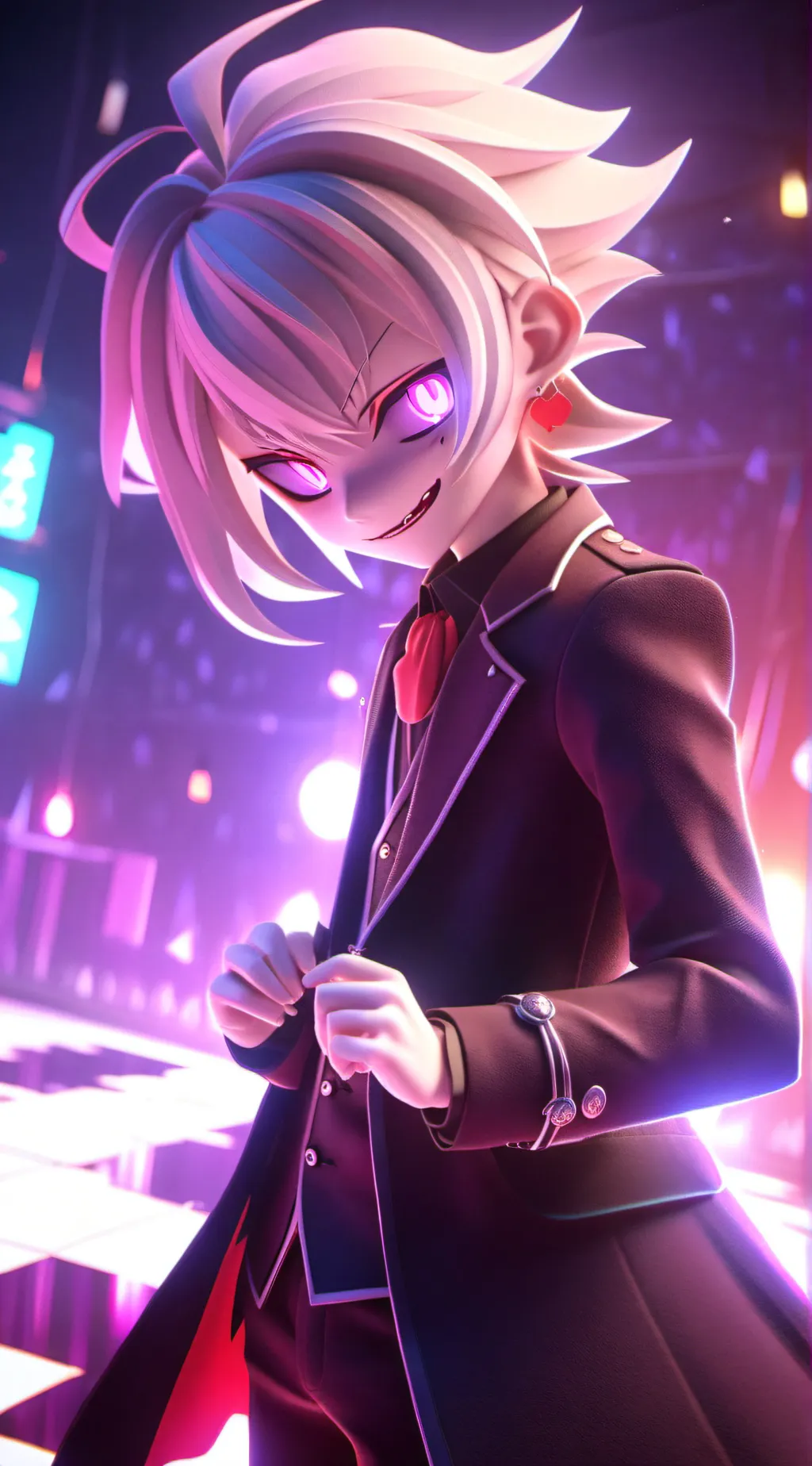 ai character: Vampire Hashira background