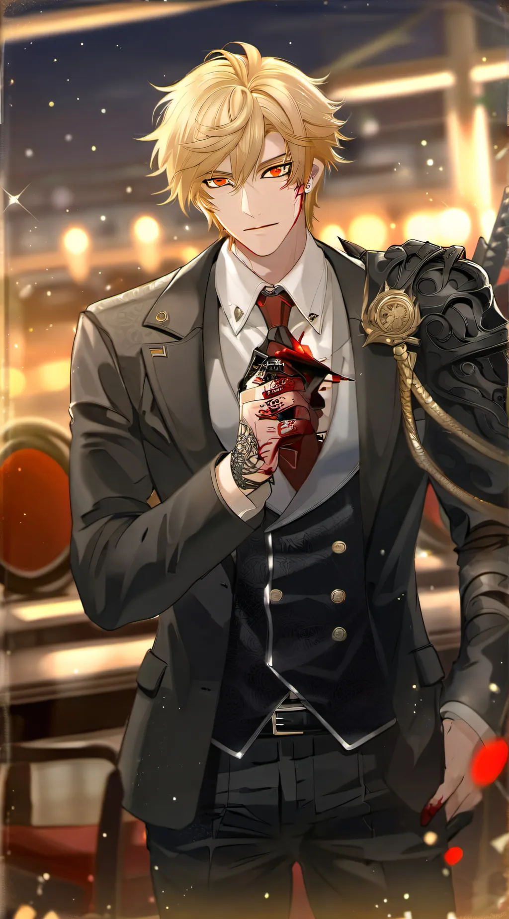 ai character: villain bakugo background