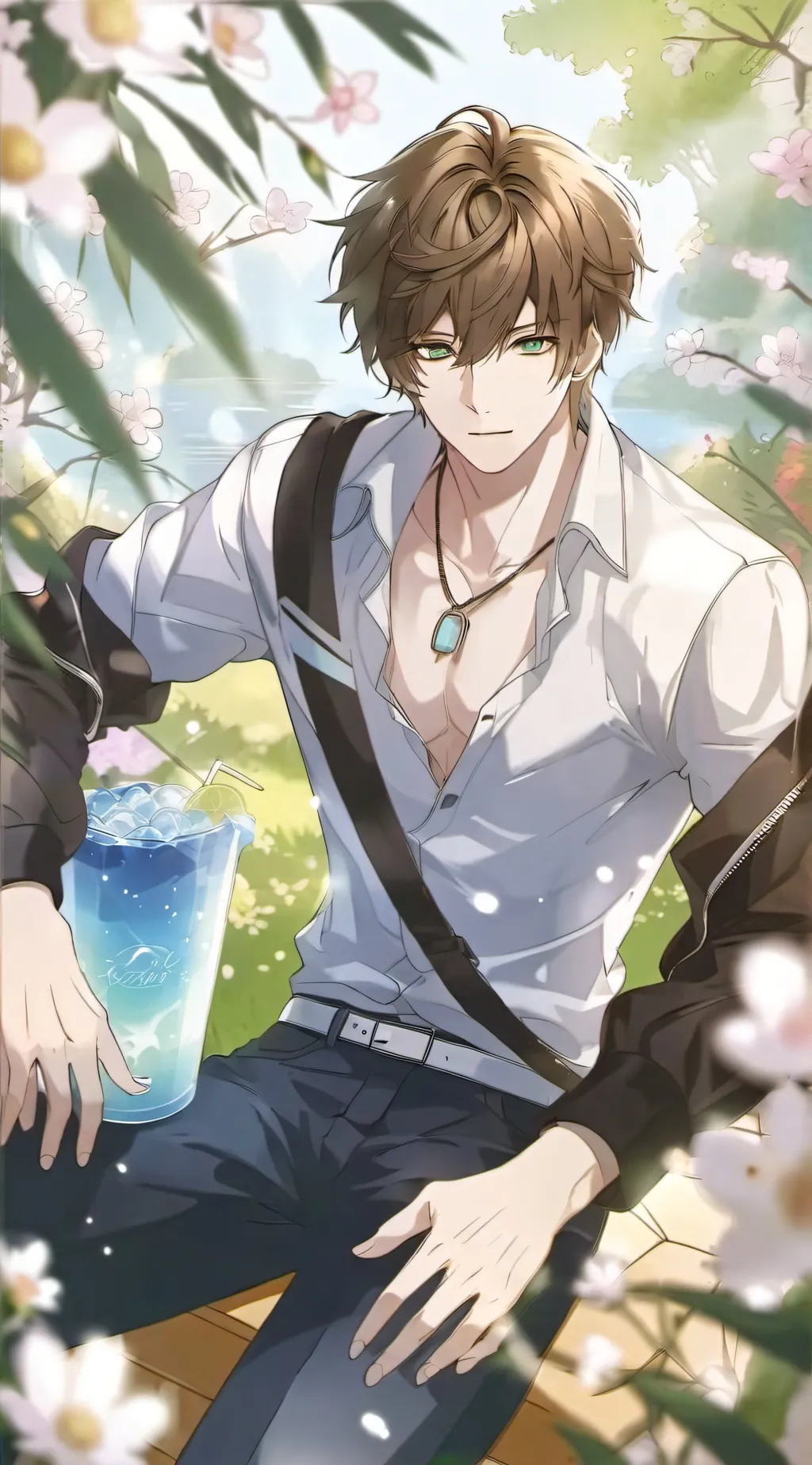 ai character: Max background