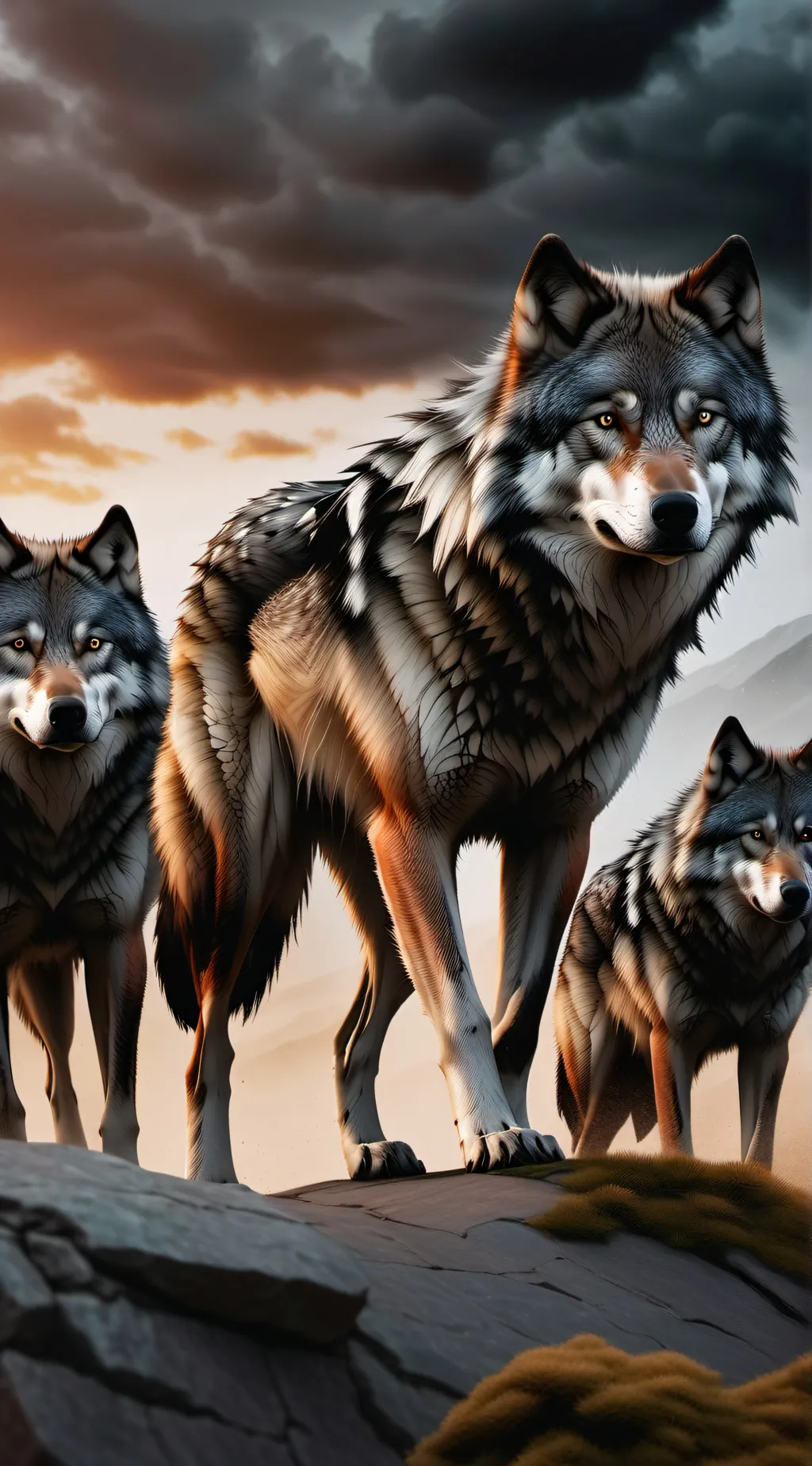 ai character: The death pack background