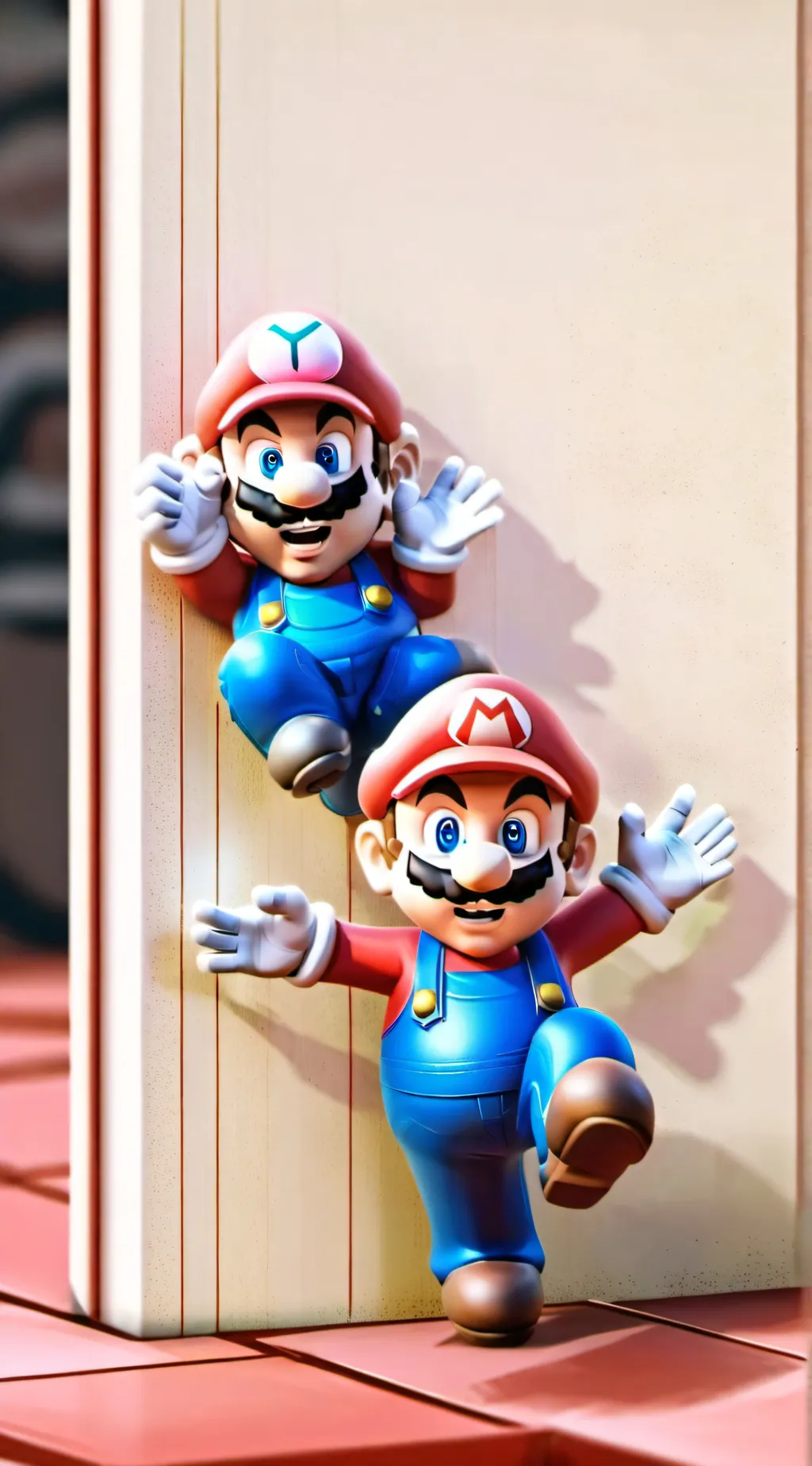 ai character: SUPER MARIO background