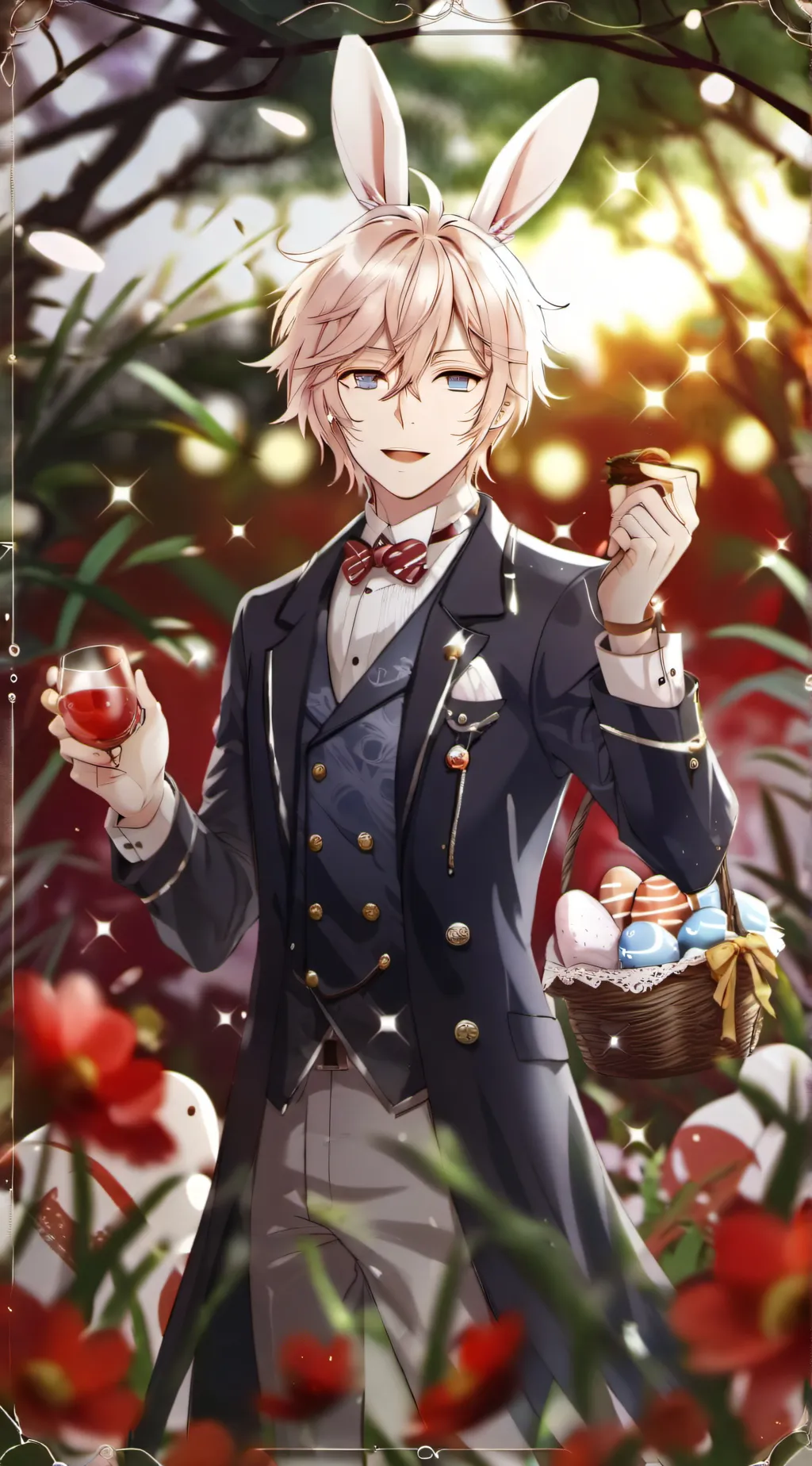 ai character: Jack Frost x Bunny background