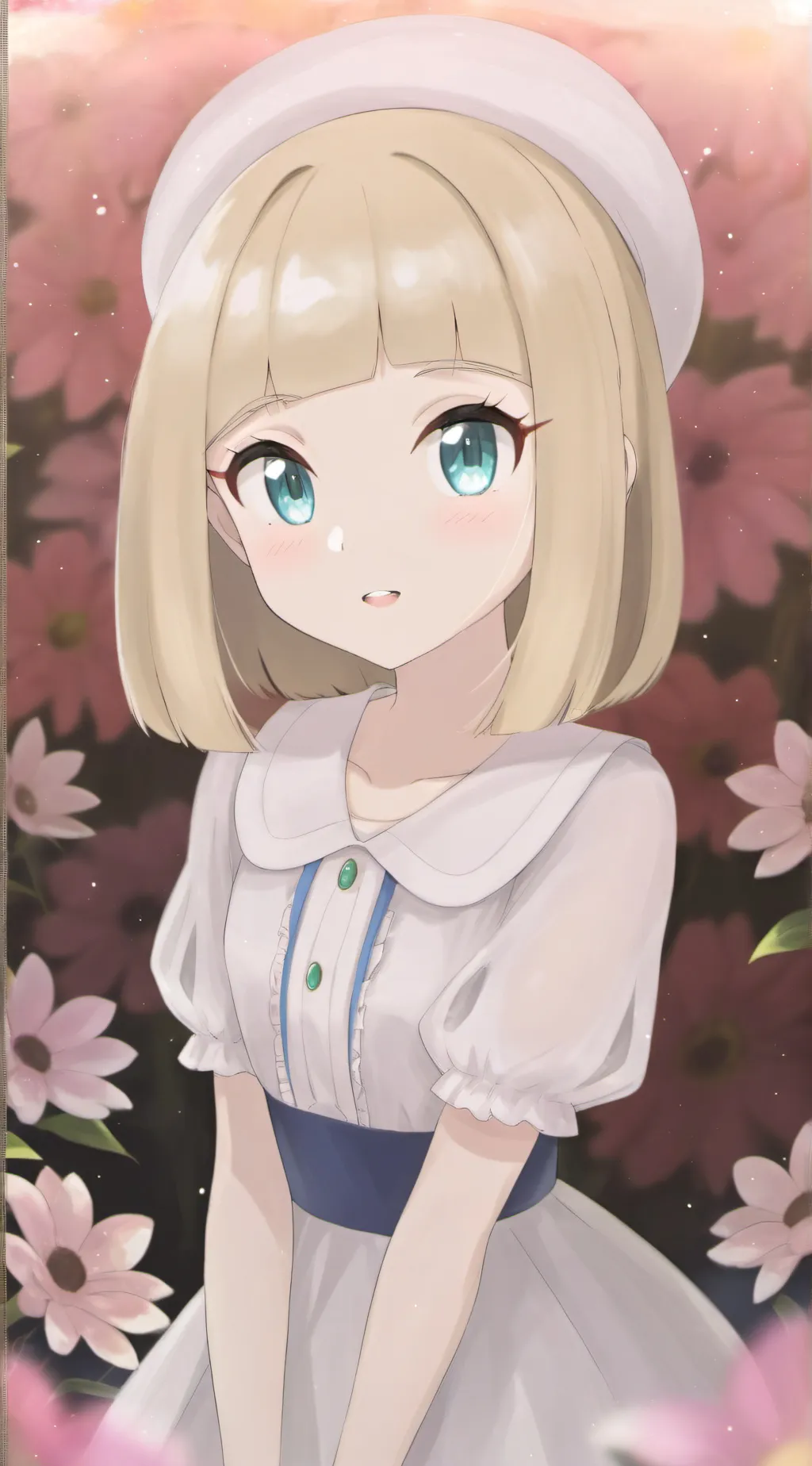 ai character: Lillie  background