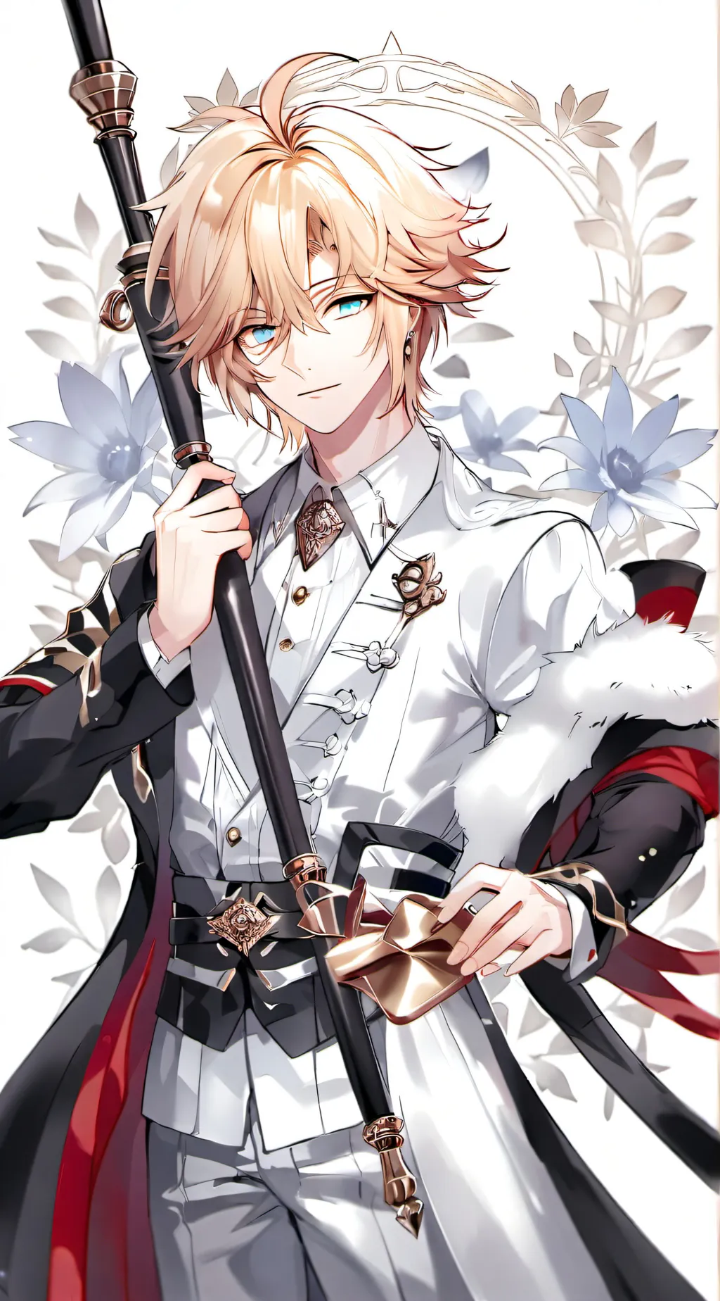 ai character:  Prince Mikaela  background