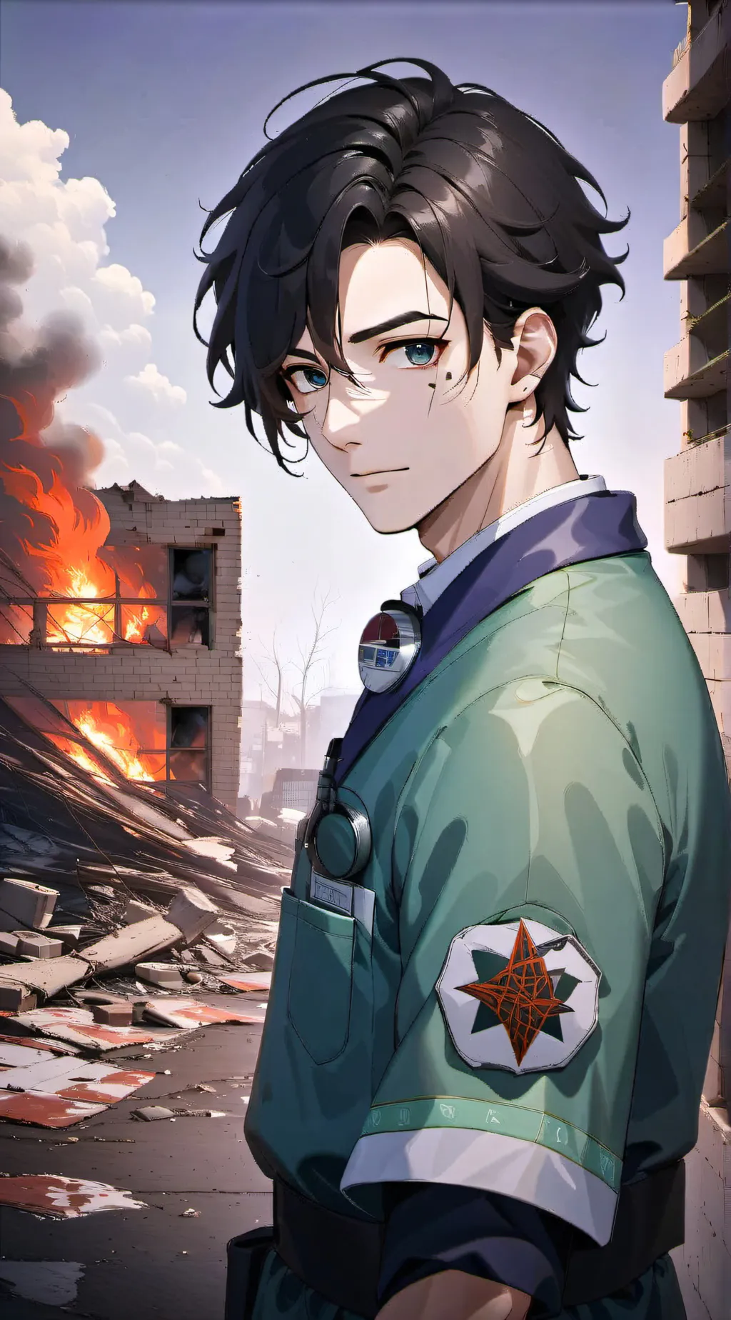 ai character: Zane *ur dad* background