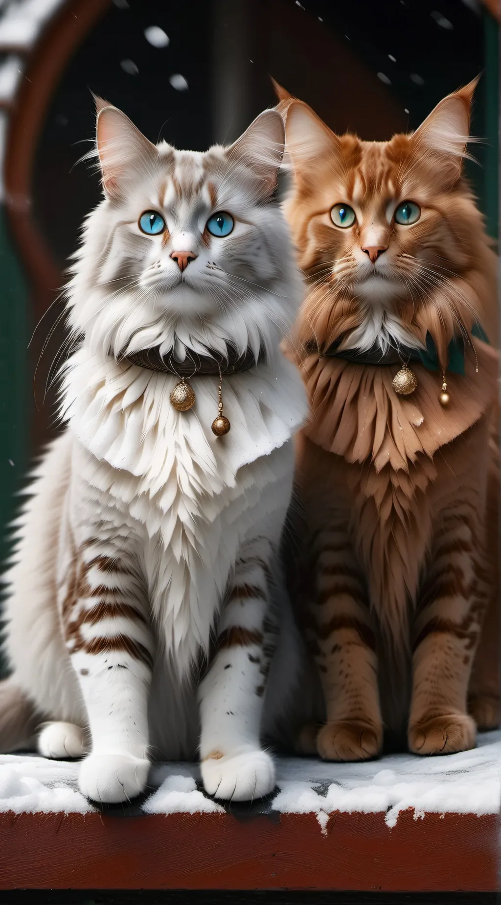 ai character: Kitty siblings background