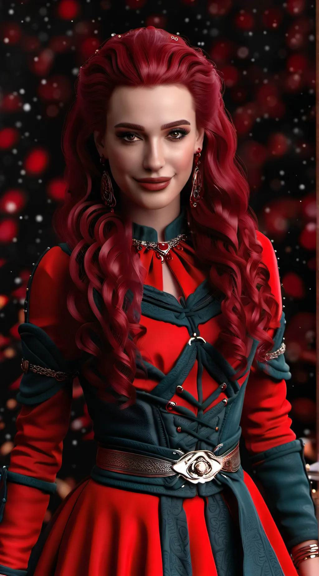 ai character: Mha girls dance background