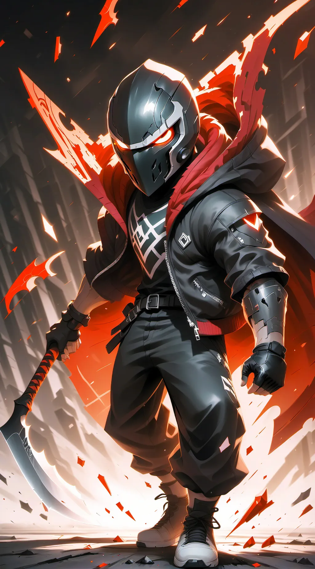 ai character: Legend  background