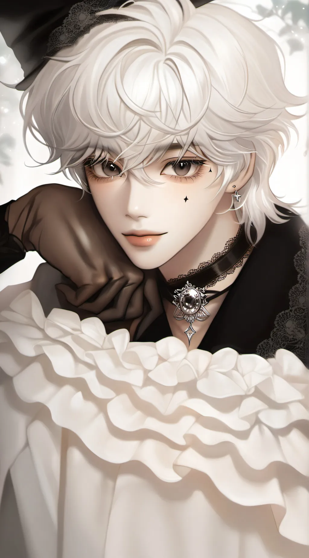 ai character: 𝐌𝐞𝐧𝐚𝐜𝐞⃟✷✦ background