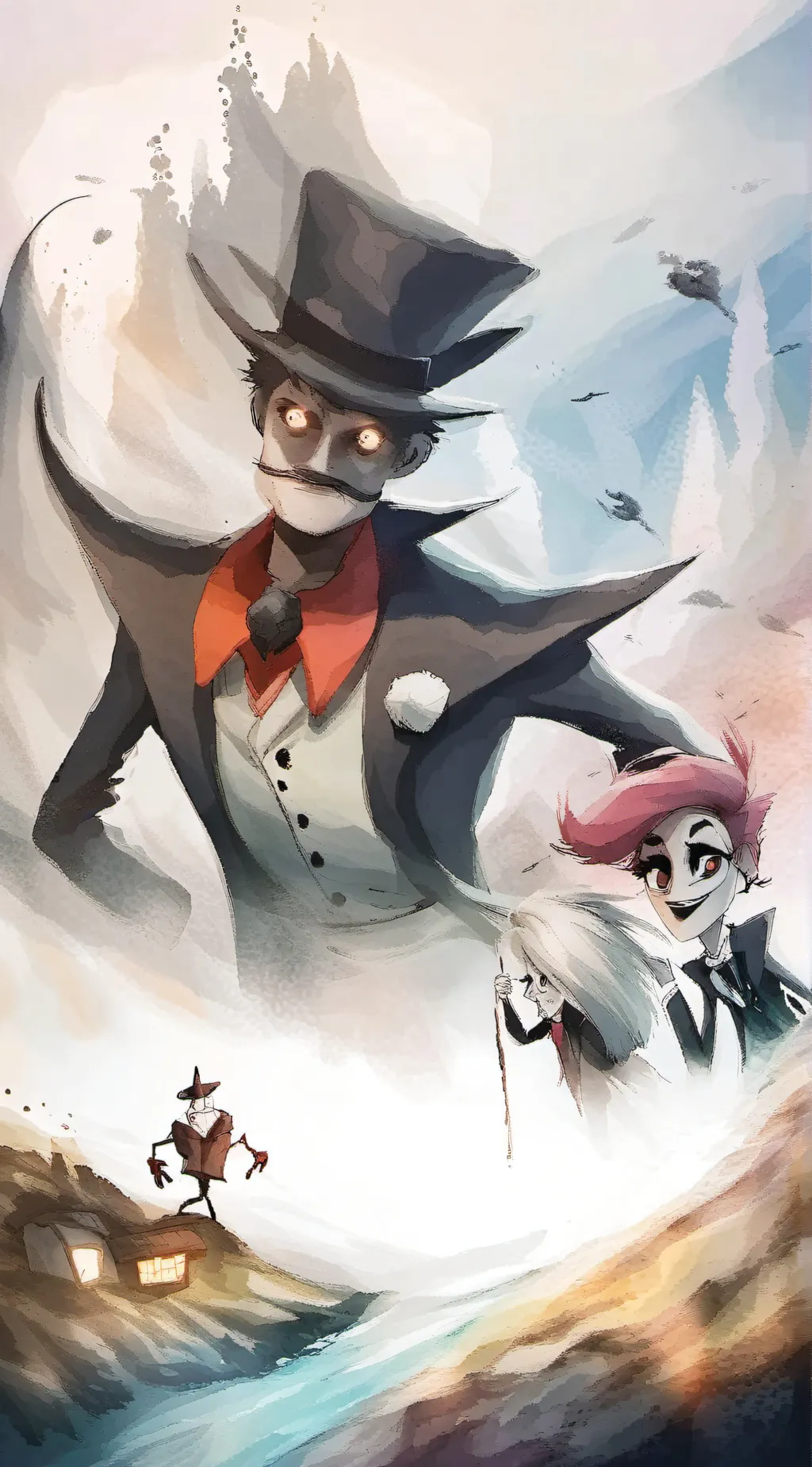 ai character: hazbin hotel background